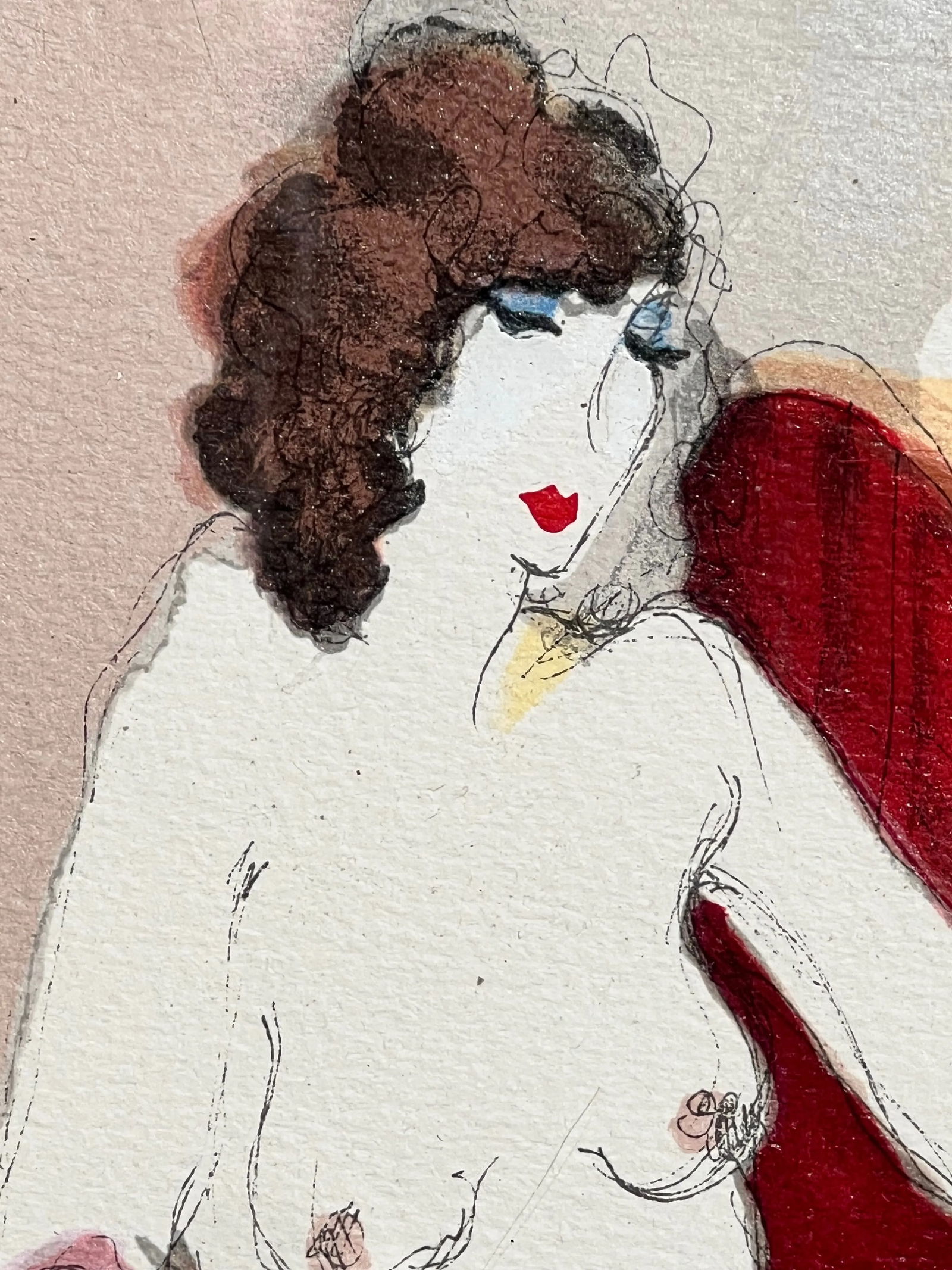 Izchak Tarkay's "Andrea" Lithograph, Signed & Numbered - 8