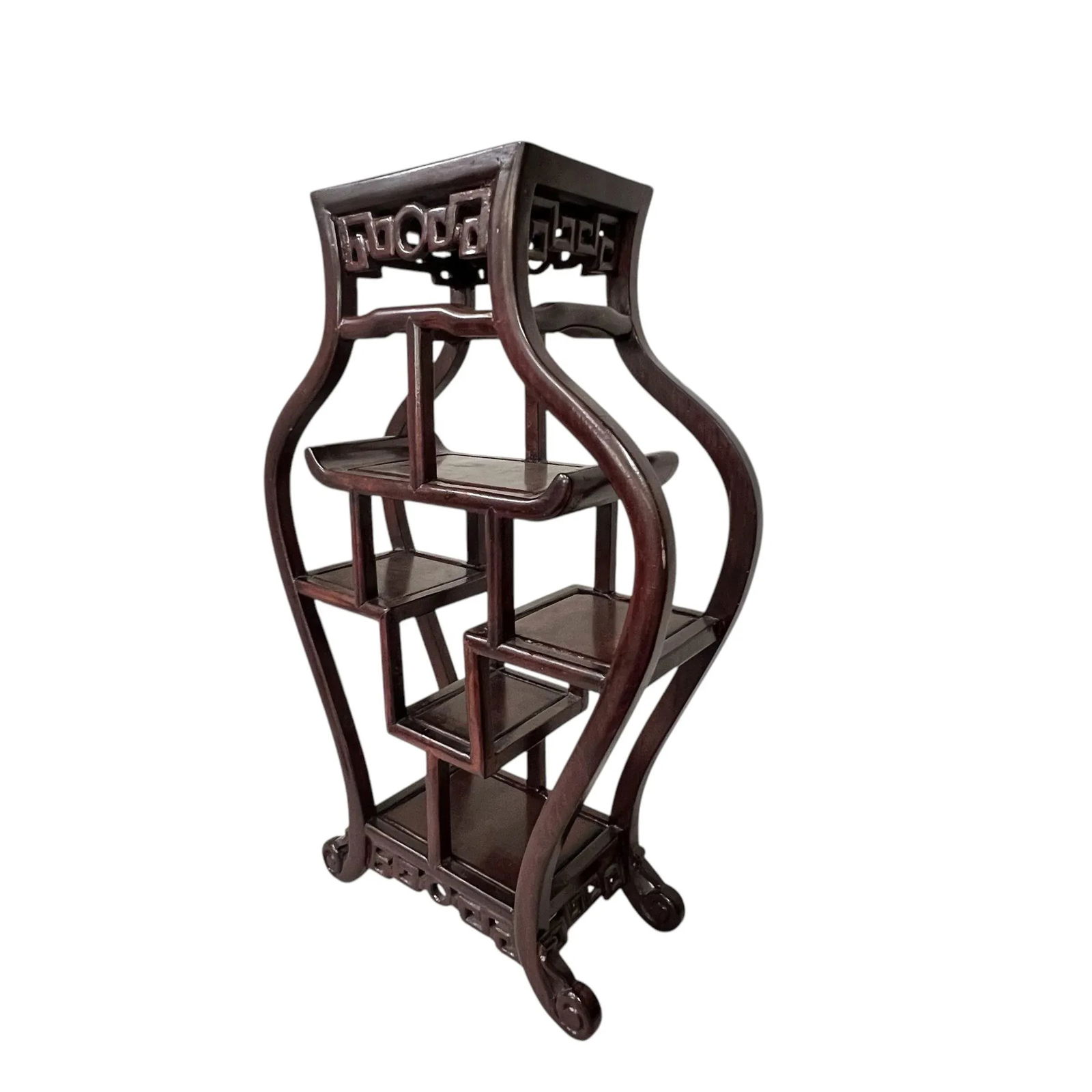 Chinoiserie Multi Tier Drink Table, Display Pedestal, Plant Stand - 3