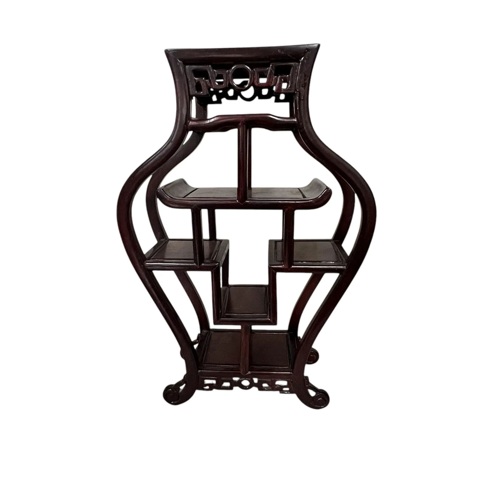 Chinoiserie Multi Tier Drink Table, Display Pedestal, Plant Stand - 4