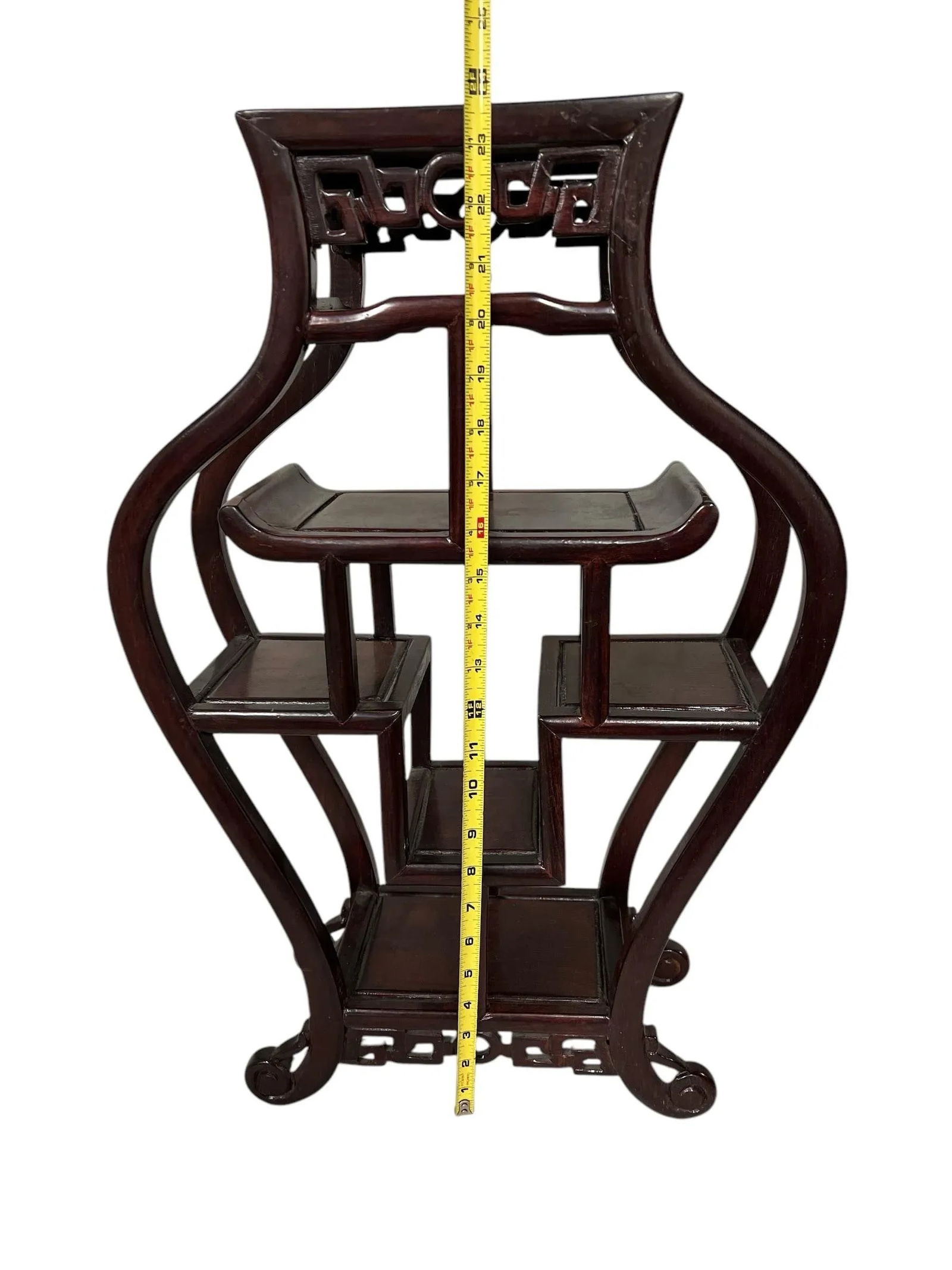 Chinoiserie Multi Tier Drink Table, Display Pedestal, Plant Stand - 5