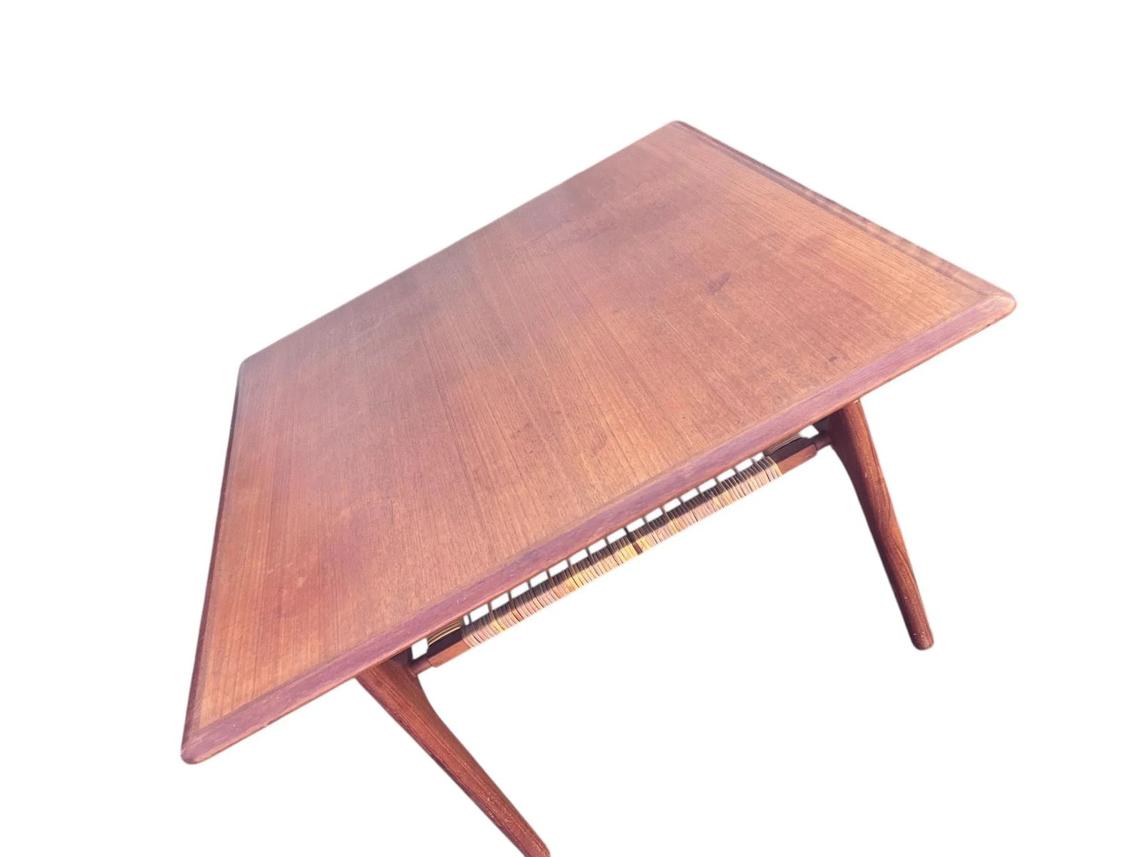 1960s Mid Century Modern Trioh Danish Modern Teak Table With Makers Mark. - 10