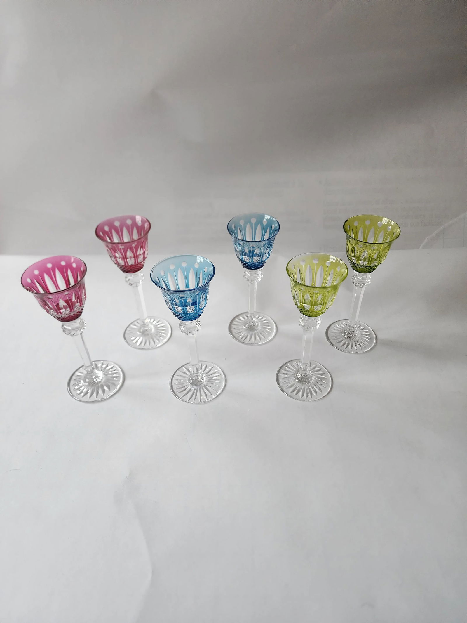 Saint-Louis Liquor Glasses Six - 6