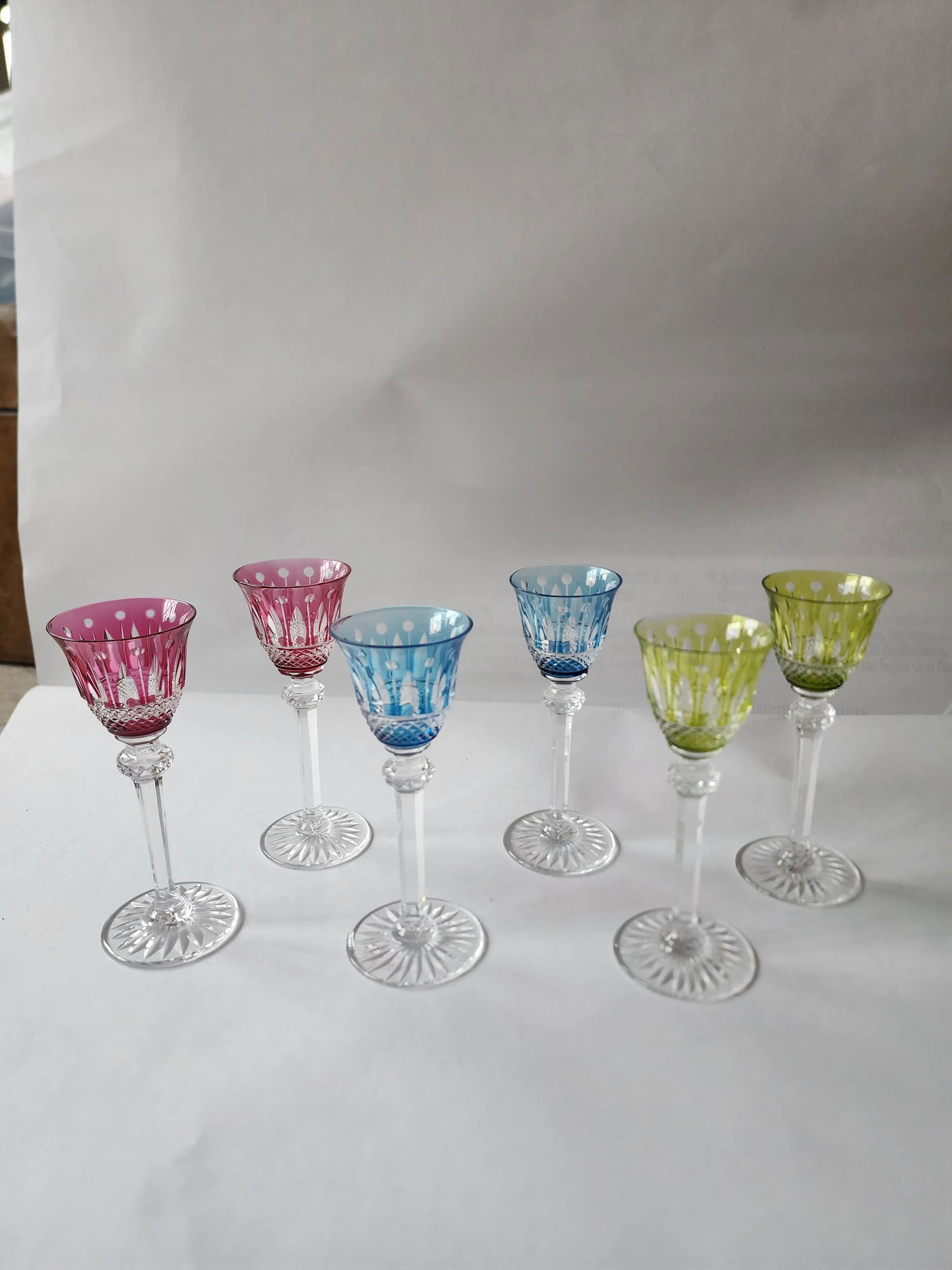 Saint-Louis Liquor Glasses Six - 7