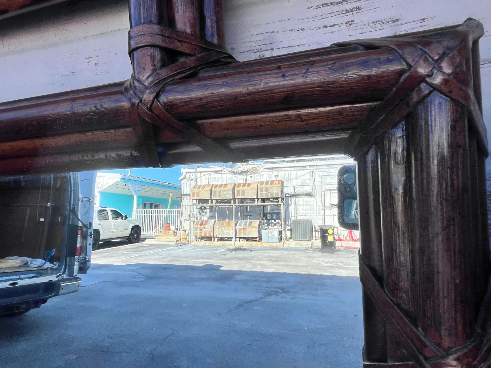 Large 1970s Bamboo Henredon Mirror in the Style of McGuire - 8