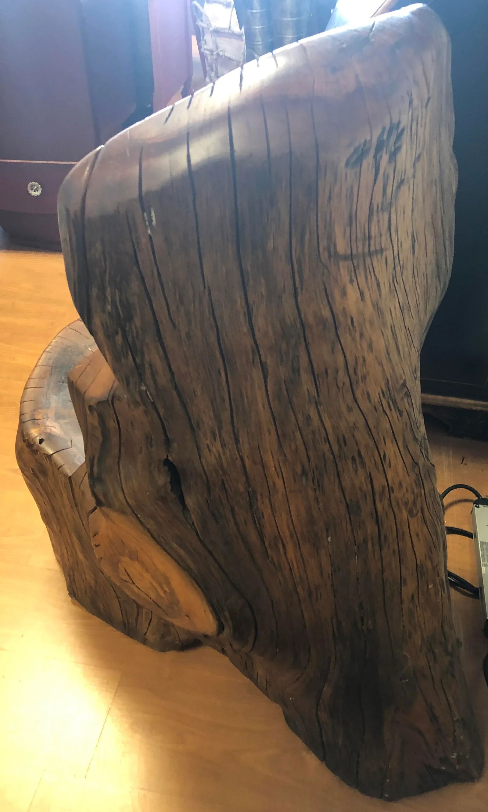 1980s Tree Trunk Handcrafted Chair - 7