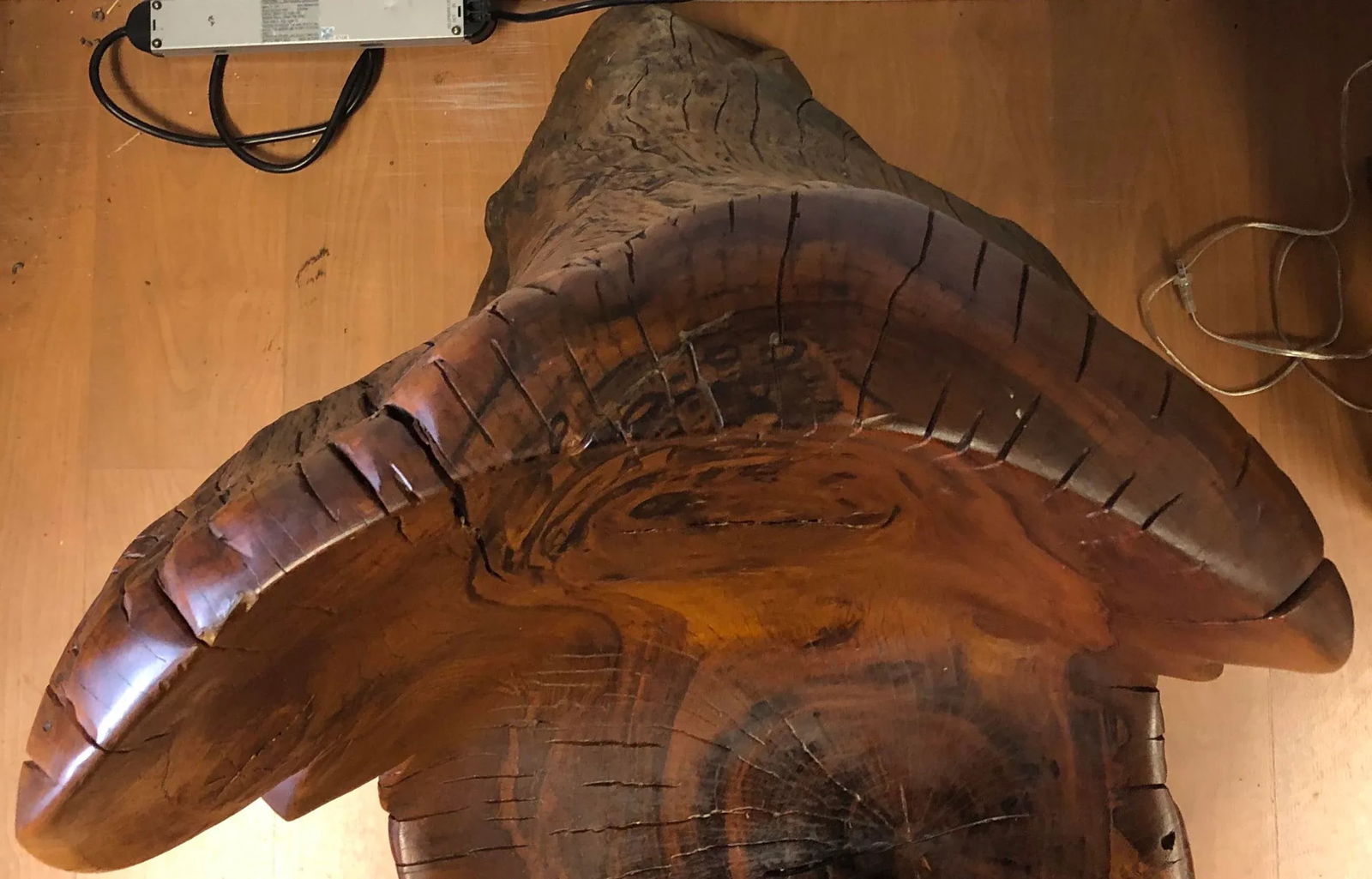 1980s Tree Trunk Handcrafted Chair - 8