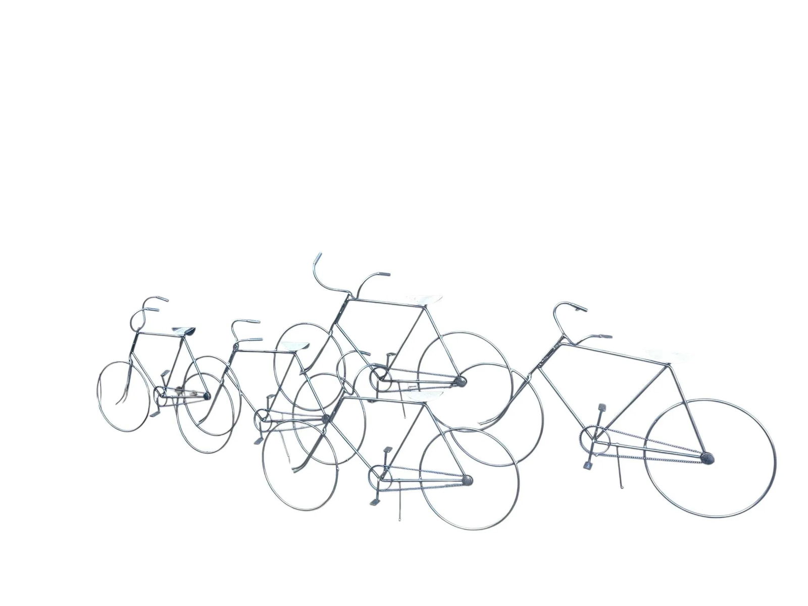 Curtis Jere 1970's Bicycle Sculpture, Signed - 2