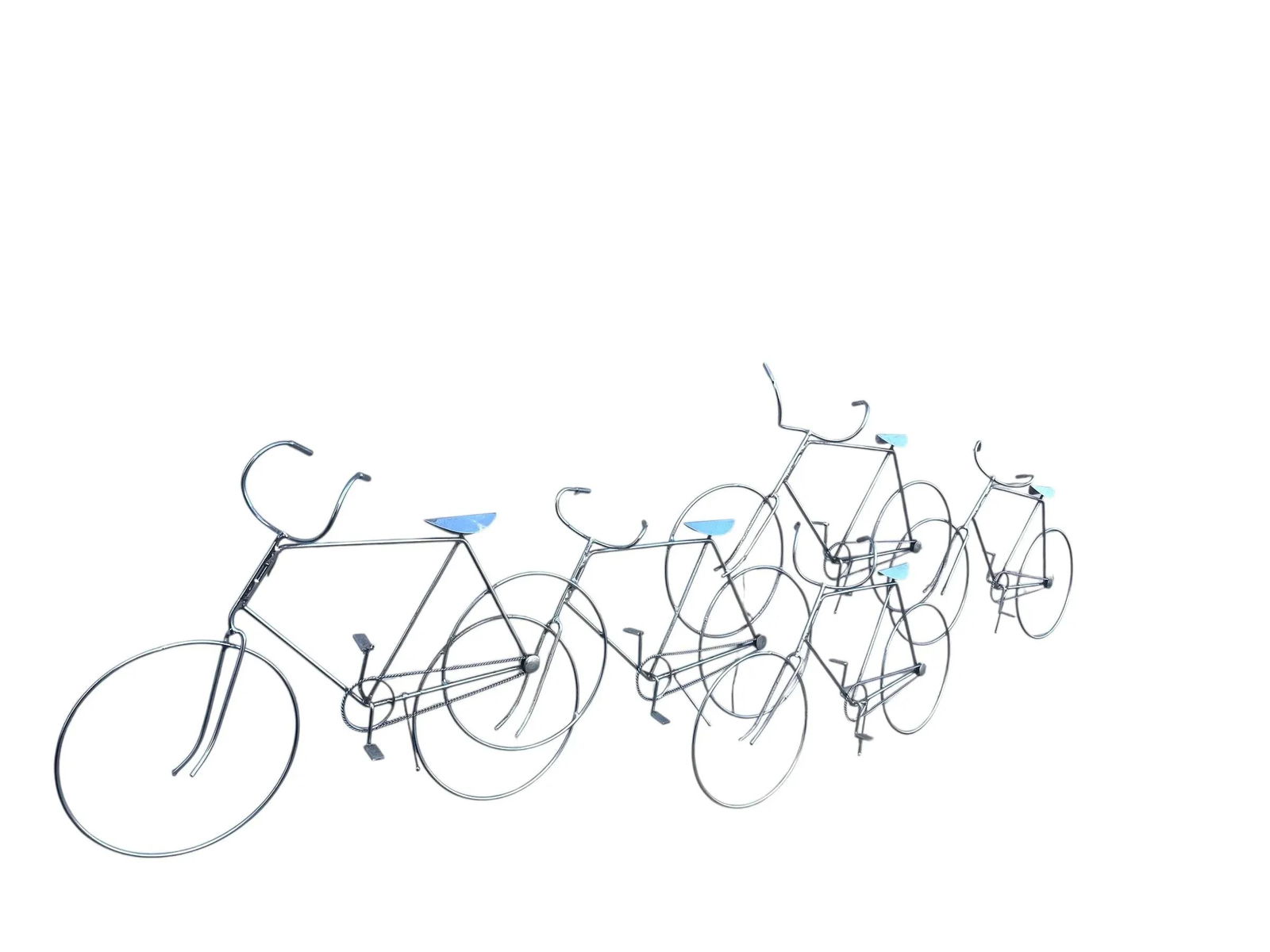 Curtis Jere 1970's Bicycle Sculpture, Signed - 3