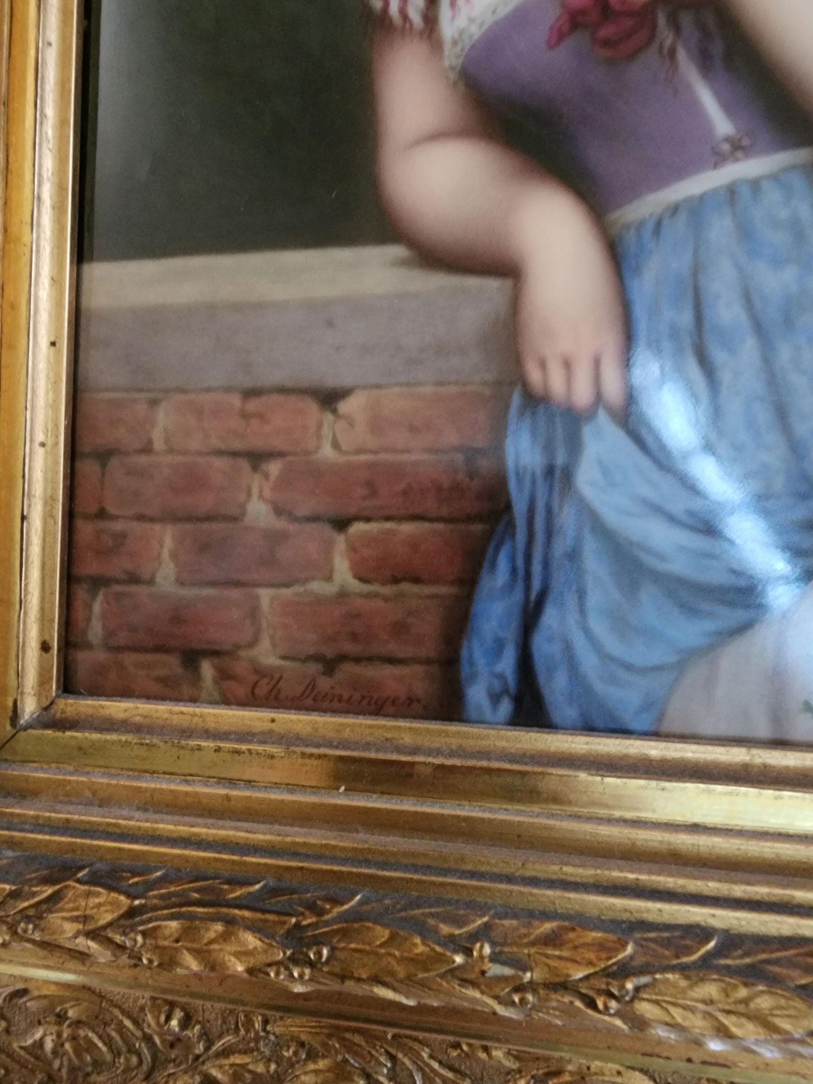 KPM Porcelain Painting of a Beauty by Deininger - 7