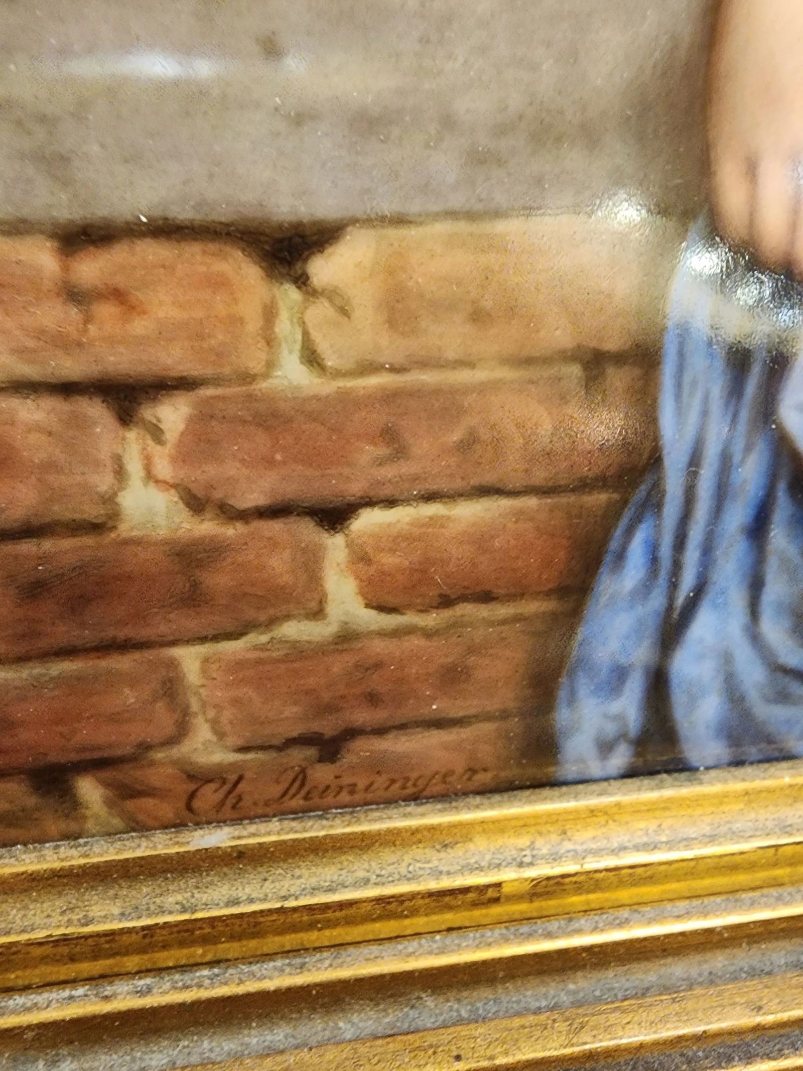 KPM Porcelain Painting of a Beauty by Deininger - 9