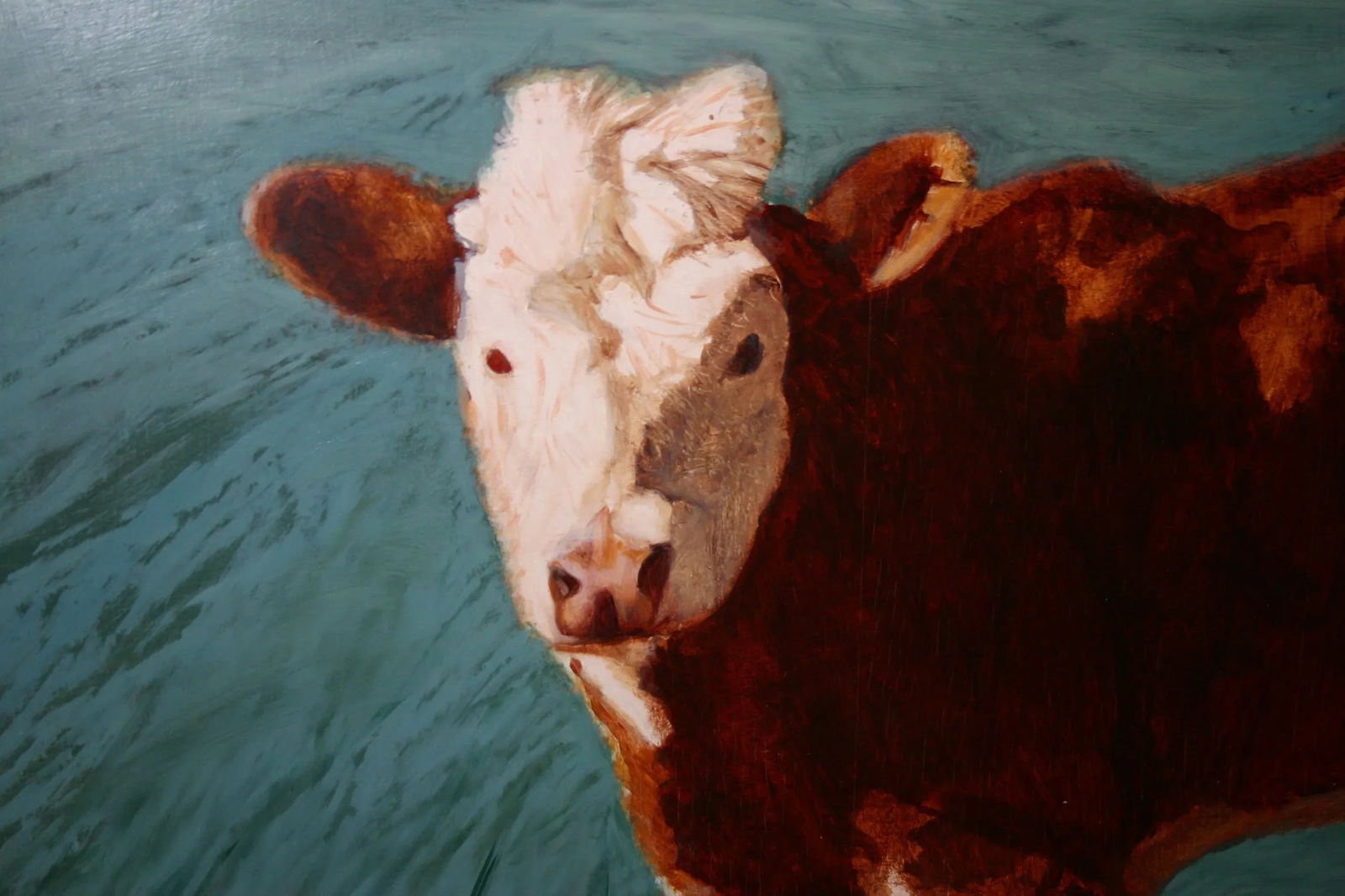 Artist Jack Balas "Passion Play" 1994 Painting, Framed - 9