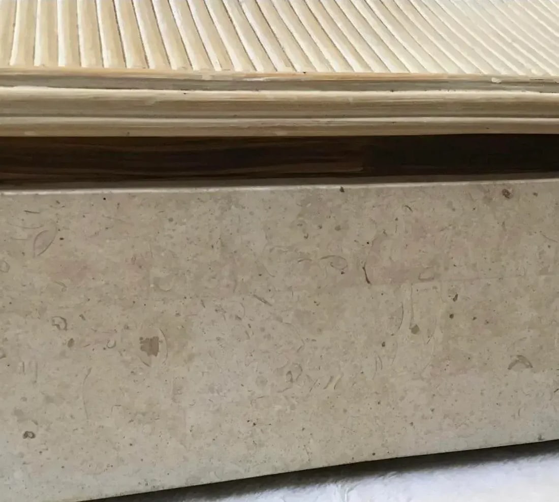 Vintage Maitland-Smith Tessellated Stone Pagoda Box Attributed to Karl Springer - 10