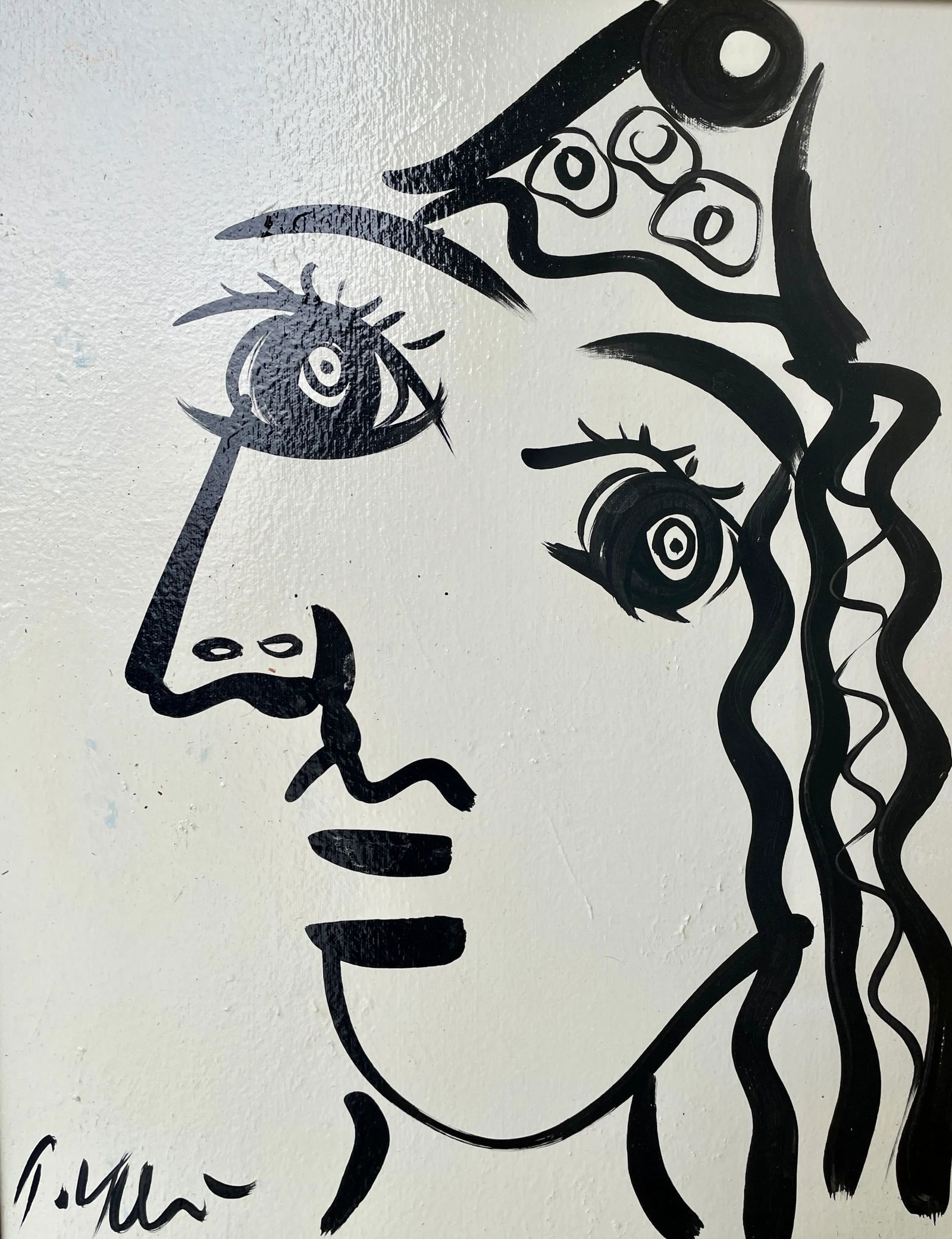 1950s Peter Keil Framed Oil Painting - 2