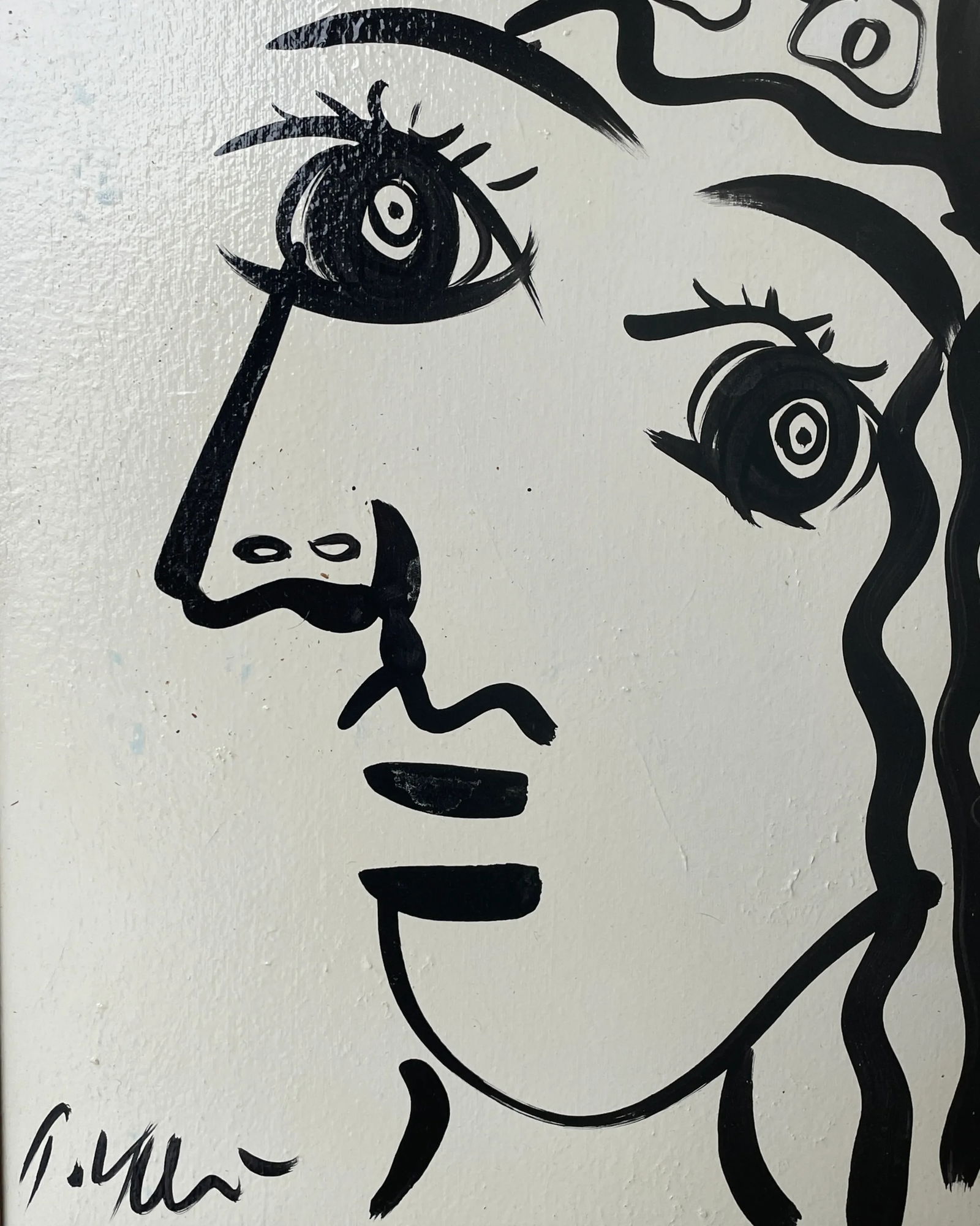 1950s Peter Keil Framed Oil Painting - 7