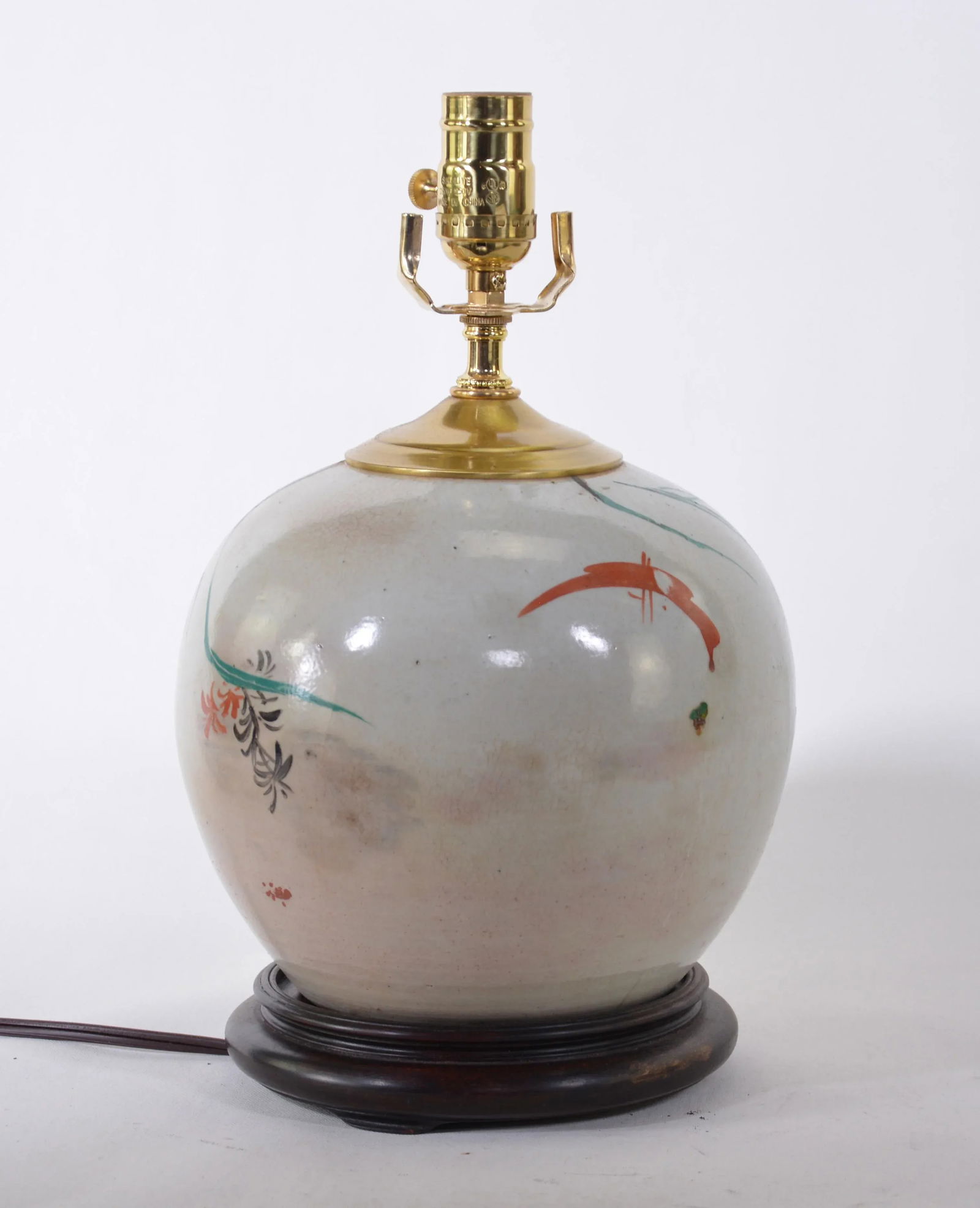 Early 20th Century Chinese Famille Rose Table Lamp - 3