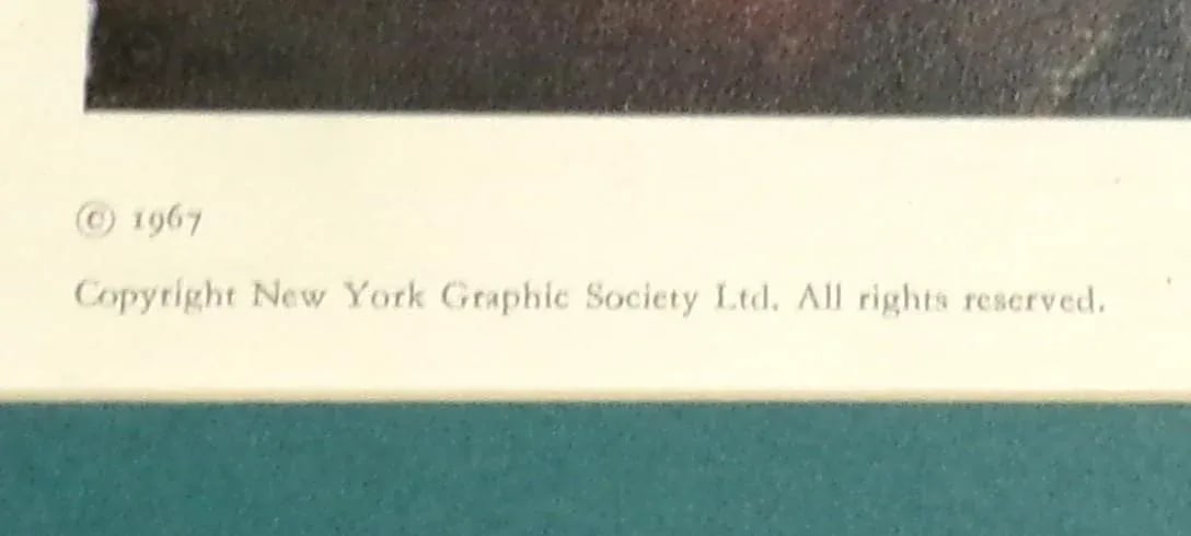 Print Entitled "Latent Antagonism" by Avigdor Arikha, Framed and Matted - 9