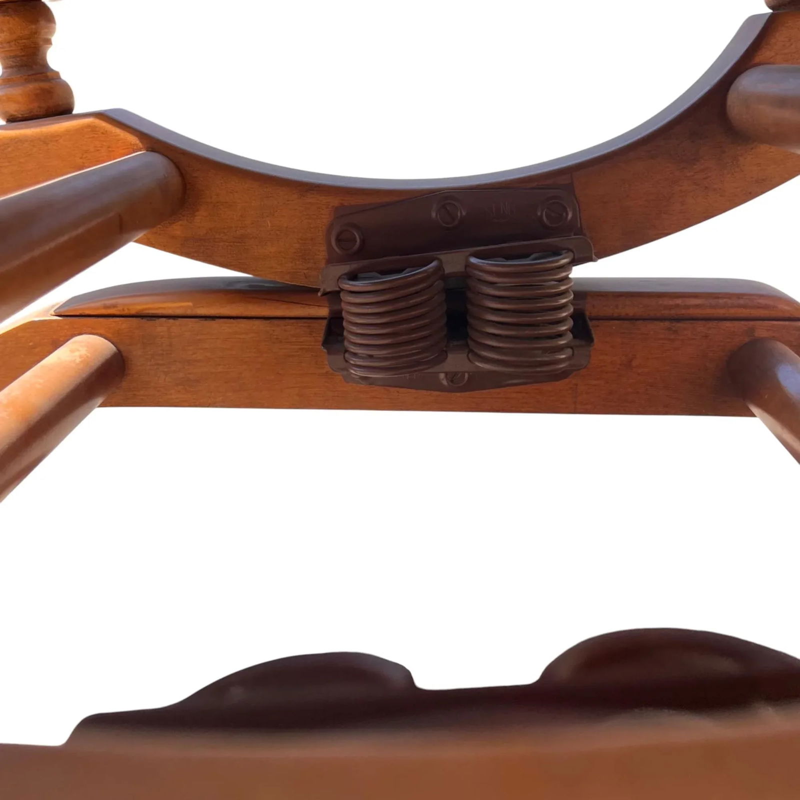 Mid-Century Early American New England Style Solid Maple Platform Rocker - 10