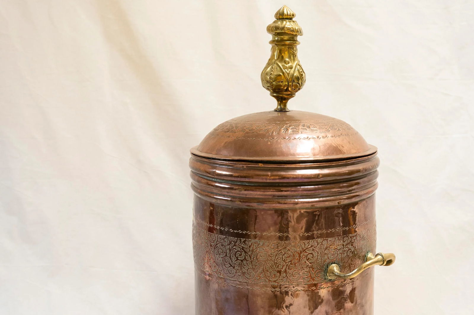 Late 19th Century Dutch Copper Beverage Dispenser - 3
