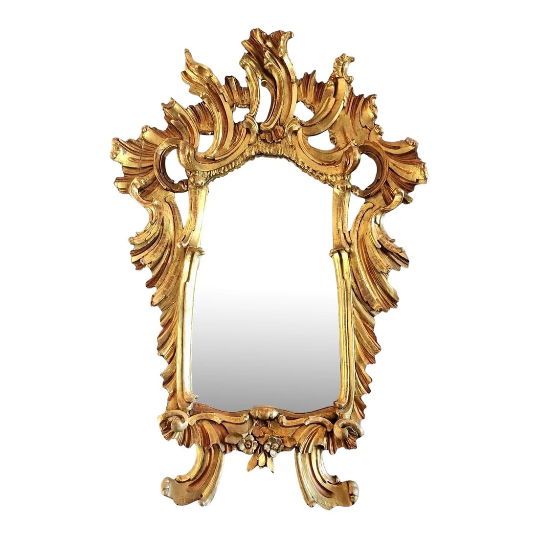 Monumental 19th Century Italian Giltwood Mirror (1 of 9)