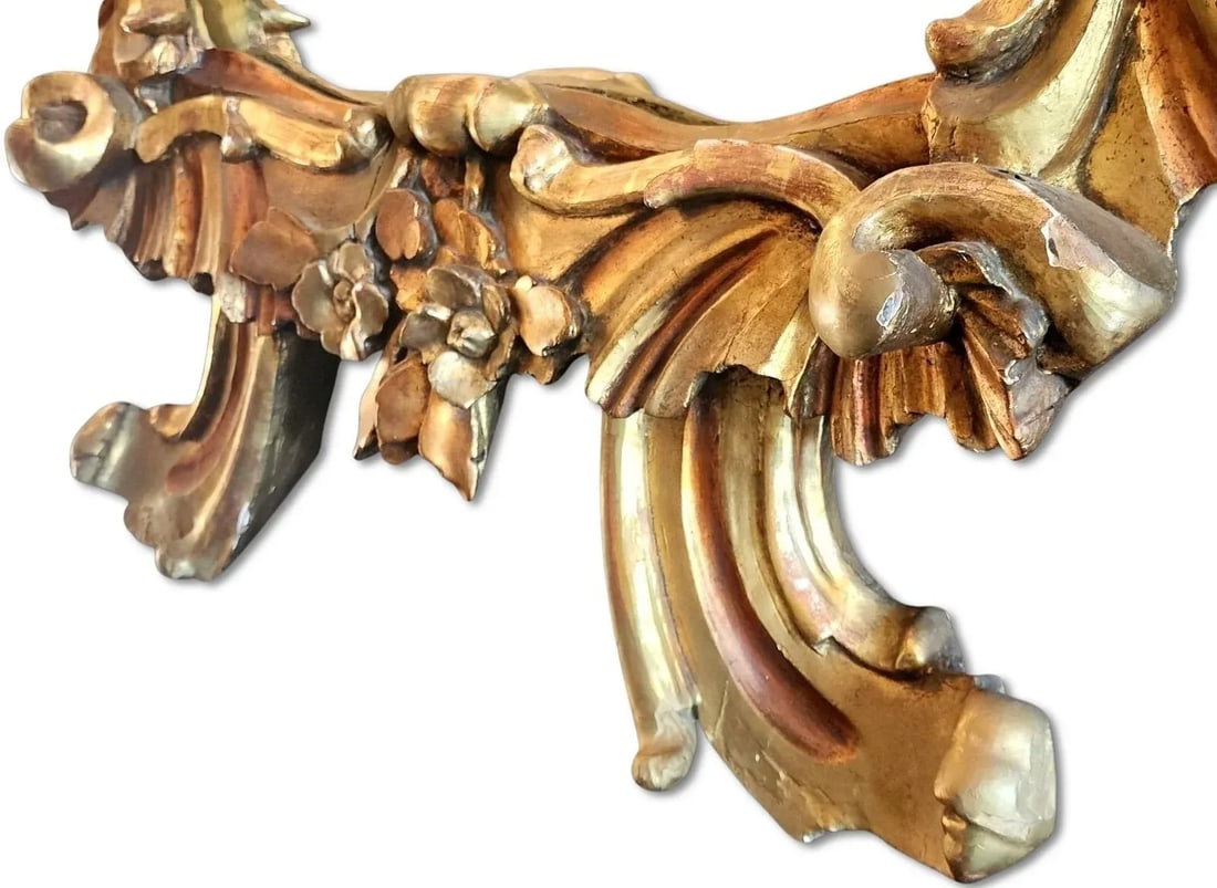 Monumental 19th Century Italian Giltwood Mirror - 8