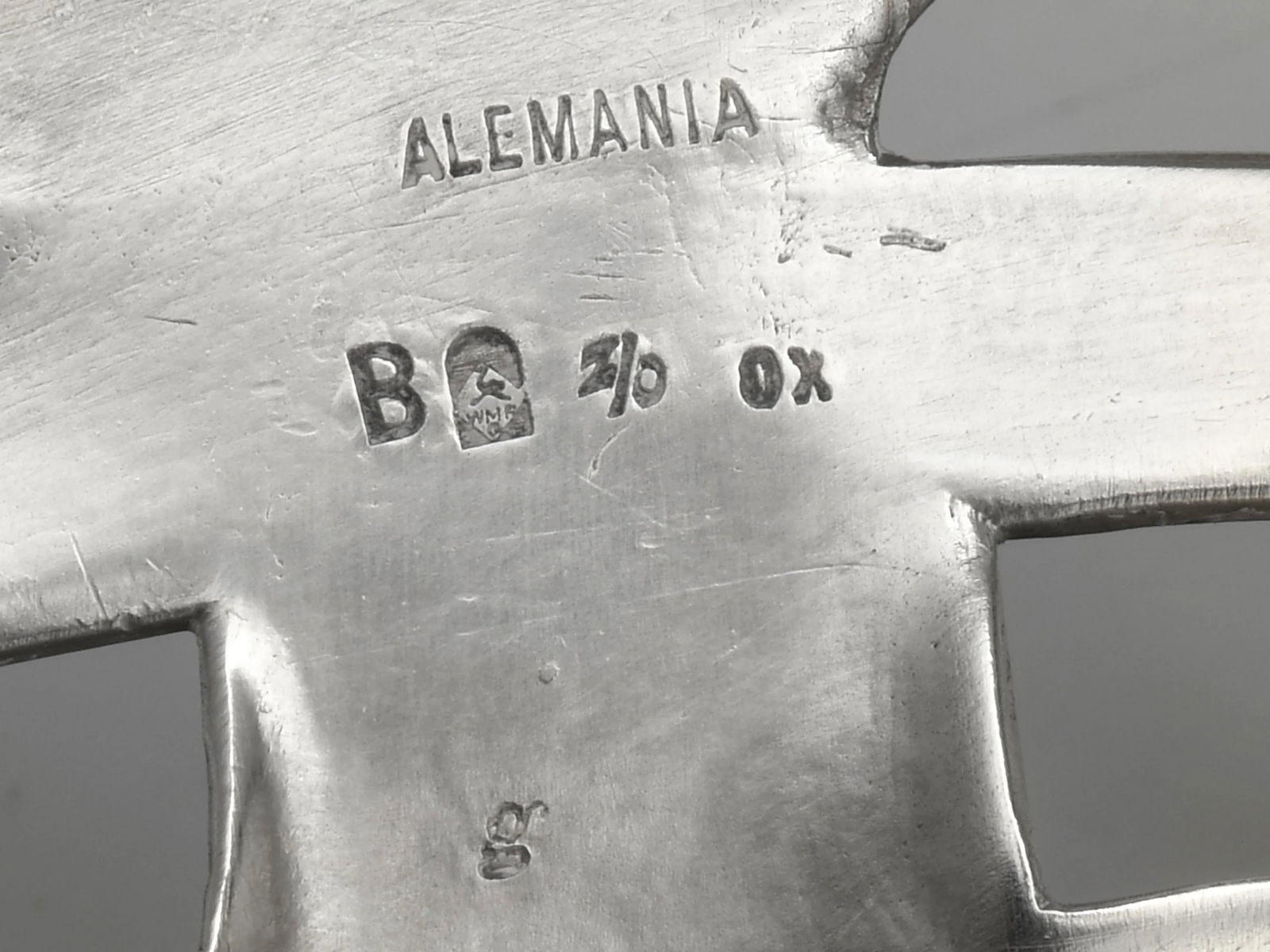 WMF Art Nouveau Silverplate Wall Tray – Diana the Huntress With Stag & Hounds, c.1905– - 6