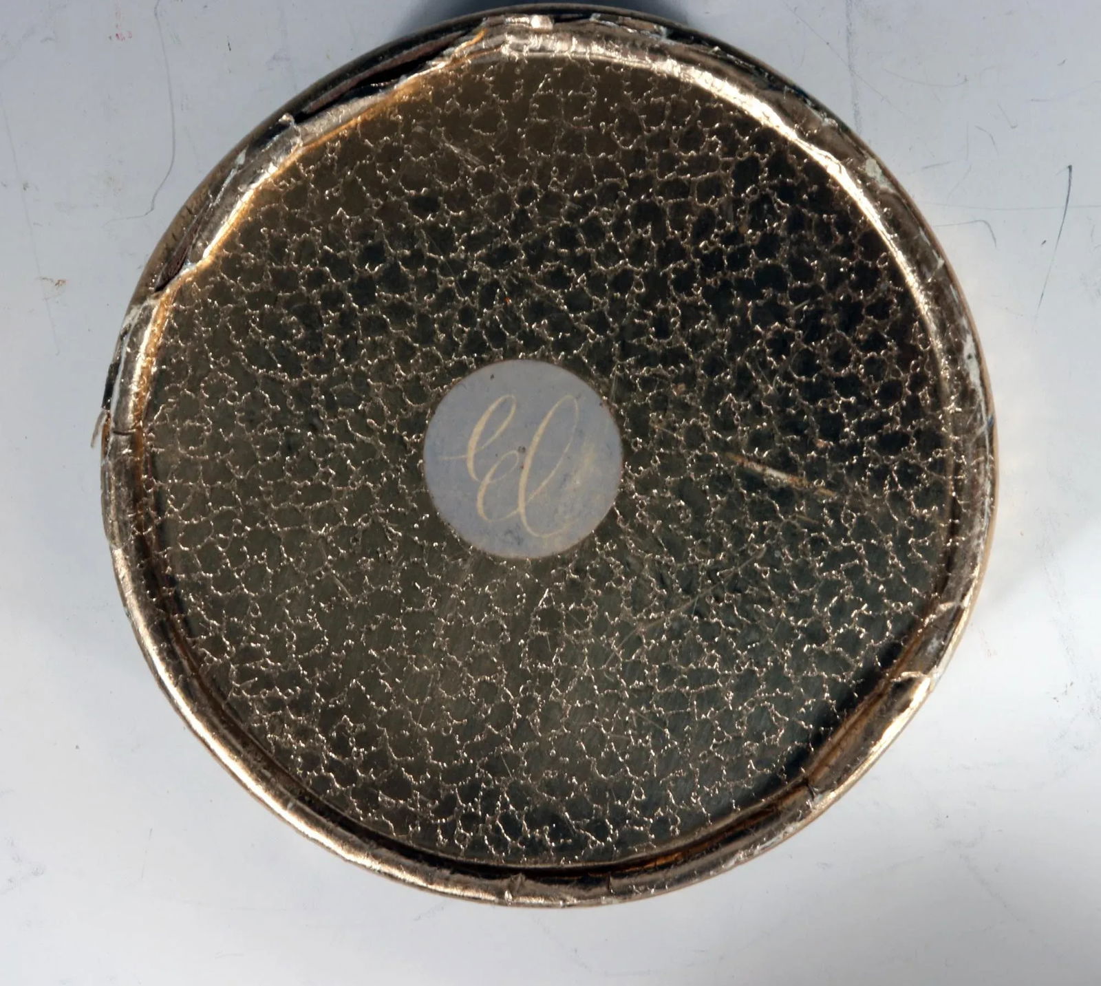 Piero Fornasetti Complete Set of Eight Ceramic Coasters, Il Mondo Alla Rovecia Pattern, ("The Tops - 9