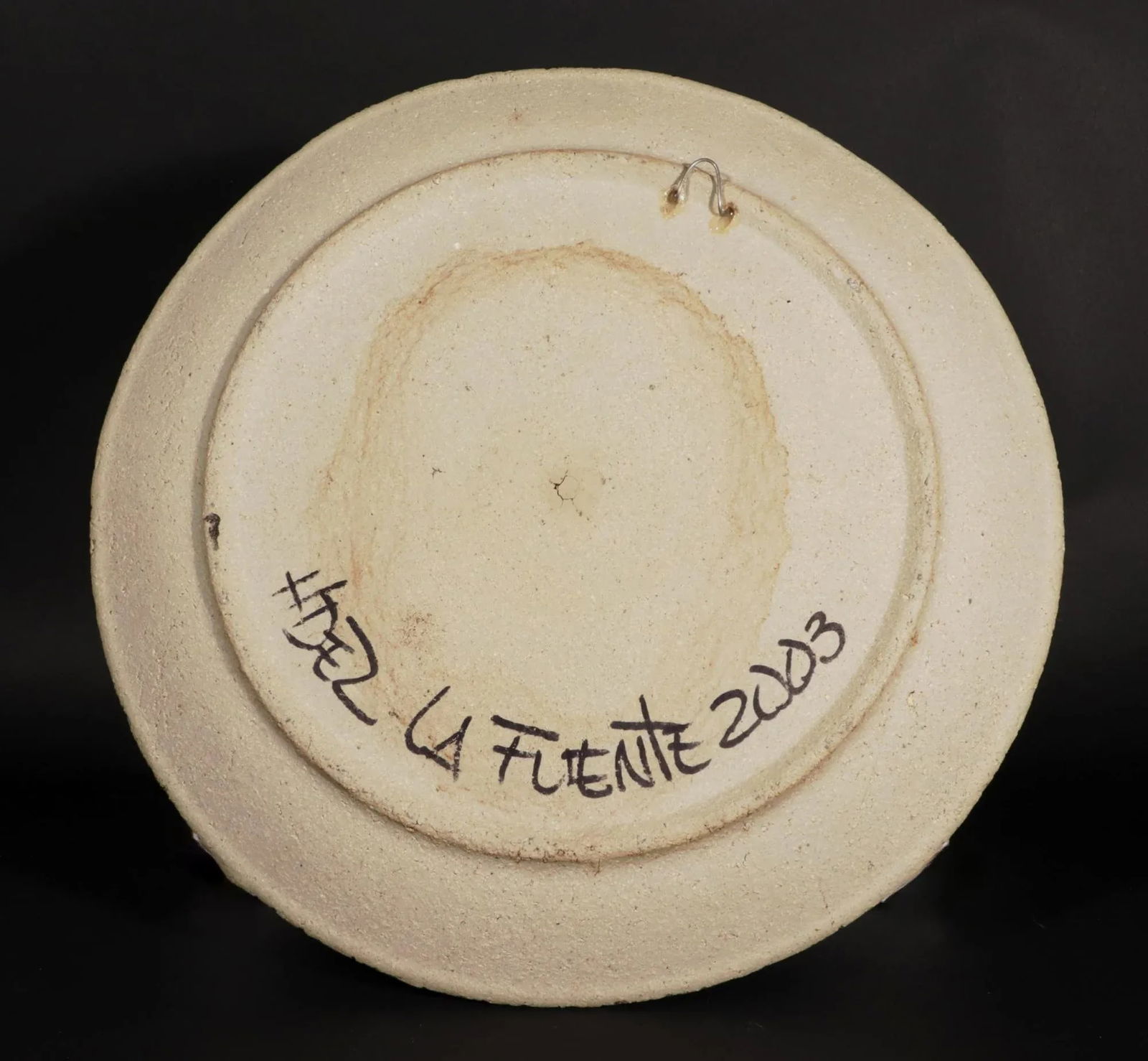 Studio Pottery Double Fish Dish, Dated 2003 - 6