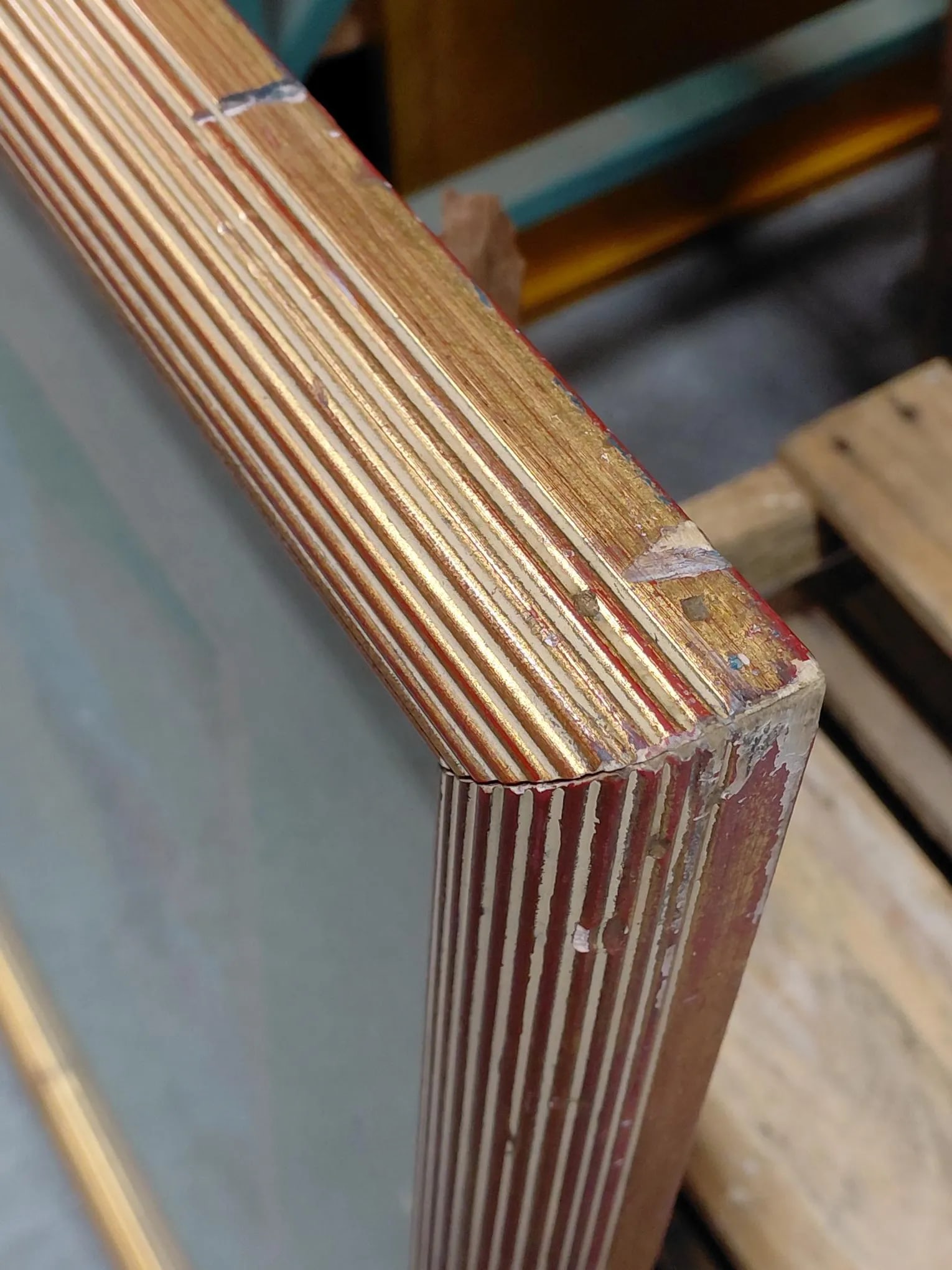 Framed Chinese Nature Scene Watercolor on Silk - 12