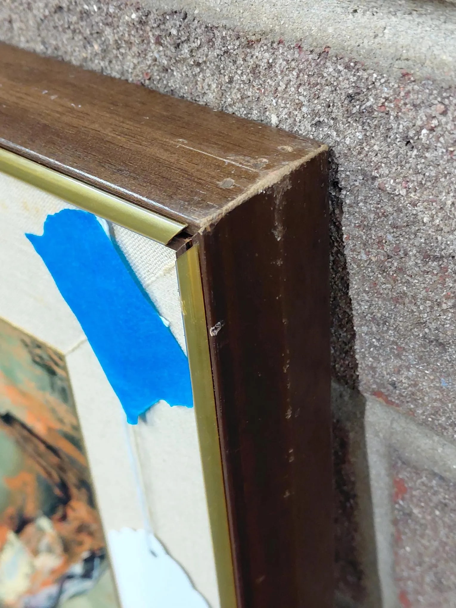 Framed Signed J. Akston "Bloody Mary, 1973" Mixed Media on Board - 12