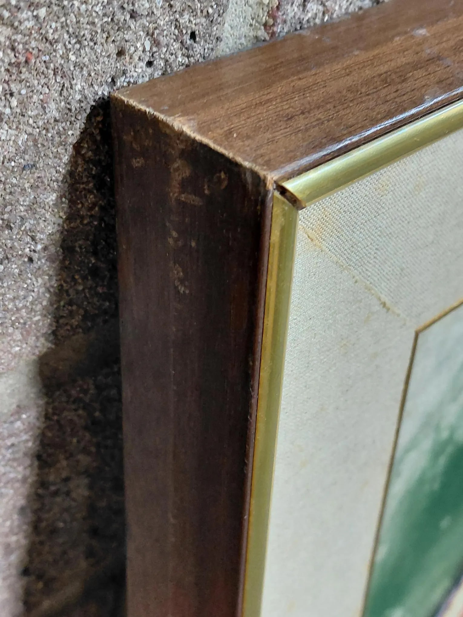 Framed Signed J. Akston "Bloody Mary, 1973" Mixed Media on Board - 8