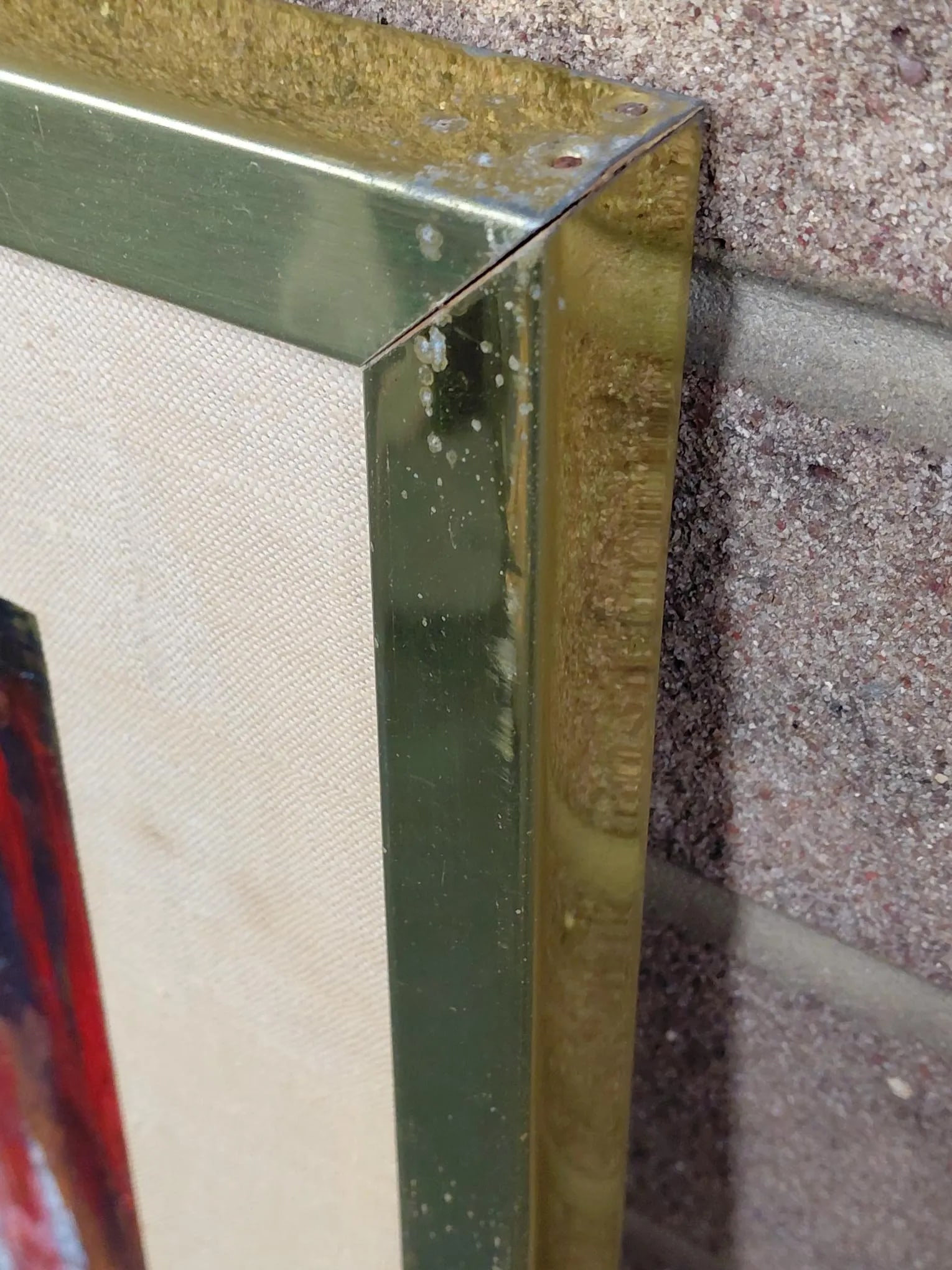 Framed J. Akston Untitled 1974 Acrylic on Board - 5