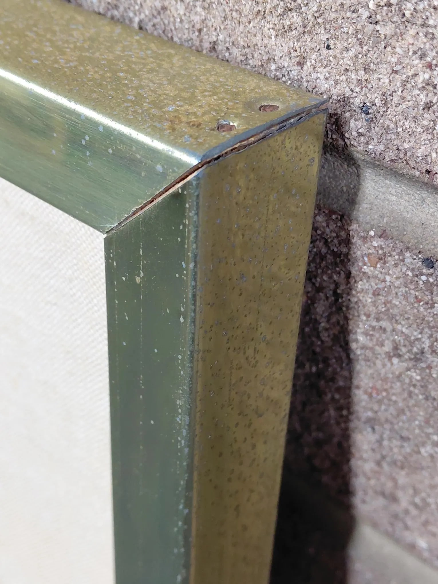 Framed J. Akston Untitled 1974 Acrylic on Board - 8