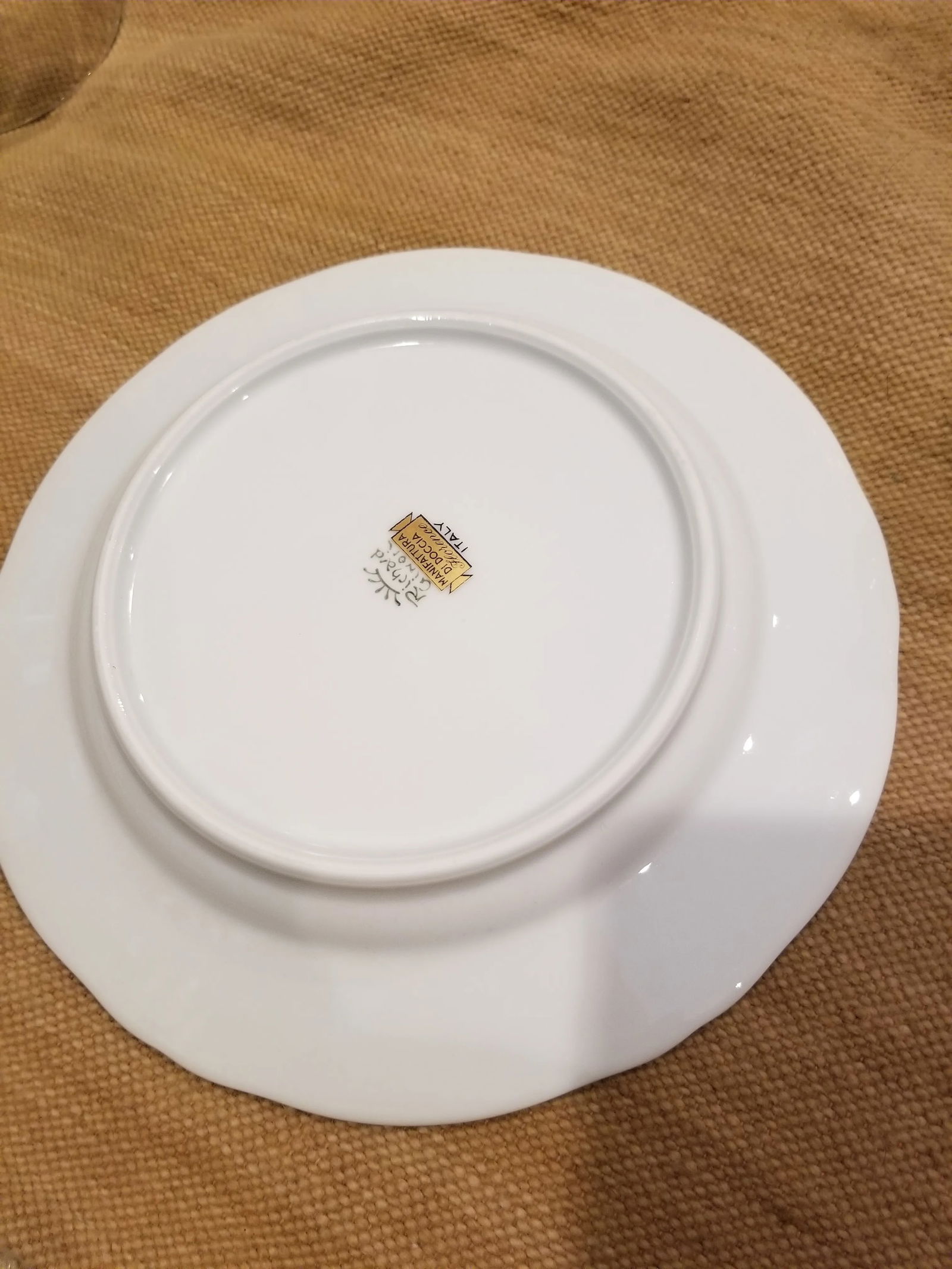 Vintage Richard Ginori Floral Porcelain Dishes - Set of 3 - 6