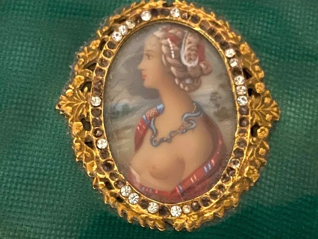 19thC French Bronze Guilloche Enamel Jewelry Box C1860 - 11