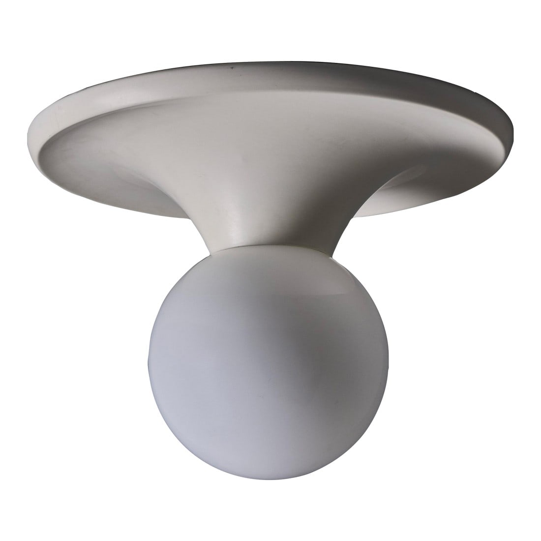 1960s Flos Achille & Pier Giacomo Castiglioni White 'Light Ball' Ceiling Lamp (1 of 13)