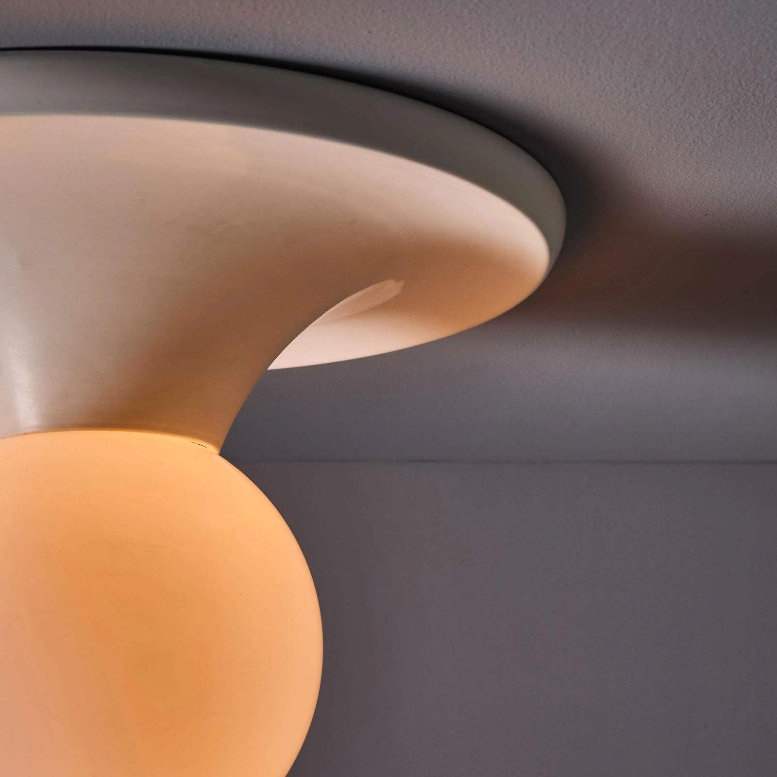 1960s Flos Achille & Pier Giacomo Castiglioni White 'Light Ball' Ceiling Lamp - 8