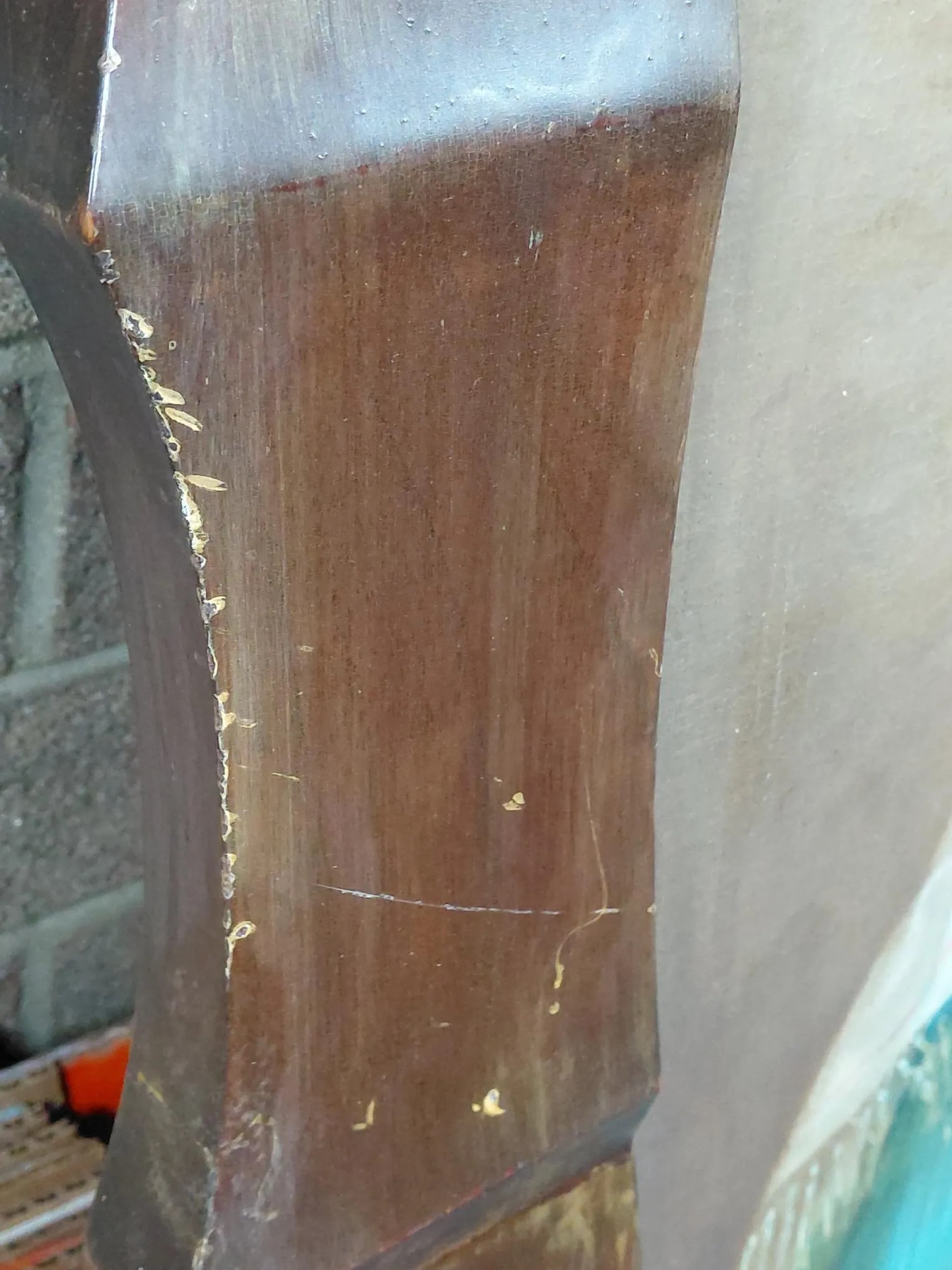 Antique Framed "Our Lady of Refuge" Oil on Canvas - 12