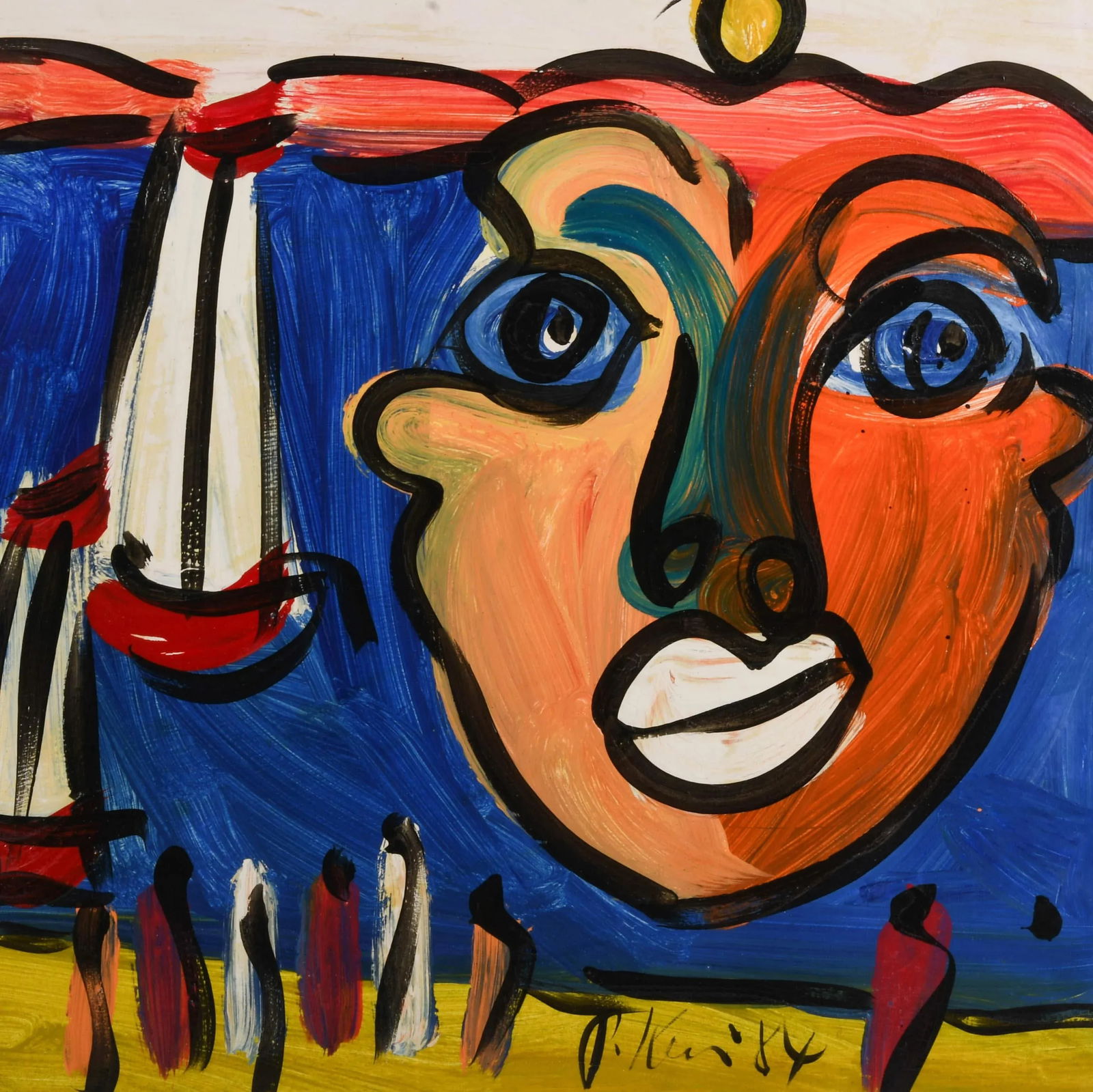 Peter Keil "Sunset Visions and Sailing Whispers" Oil on Masonite - 2