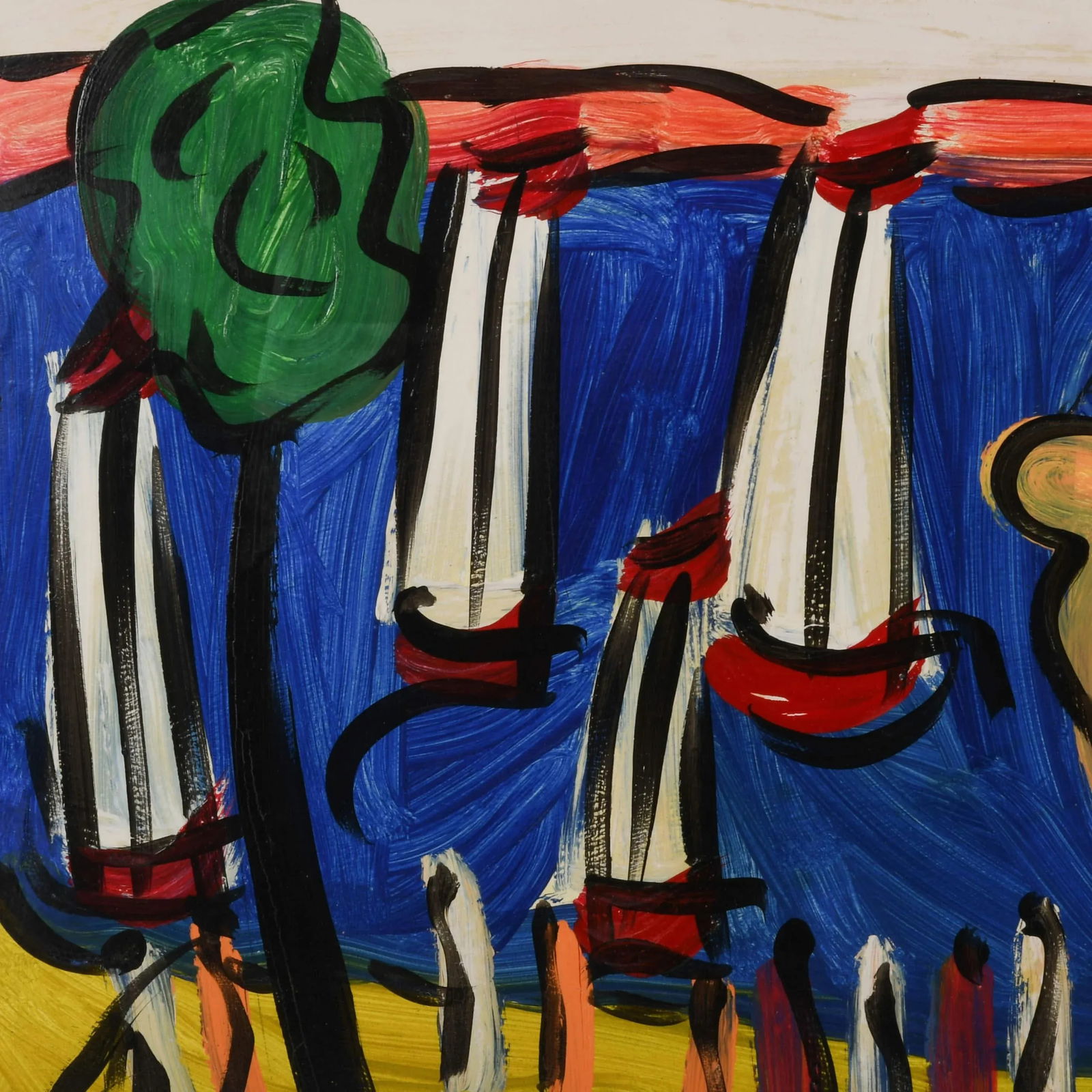 Peter Keil "Sunset Visions and Sailing Whispers" Oil on Masonite - 3