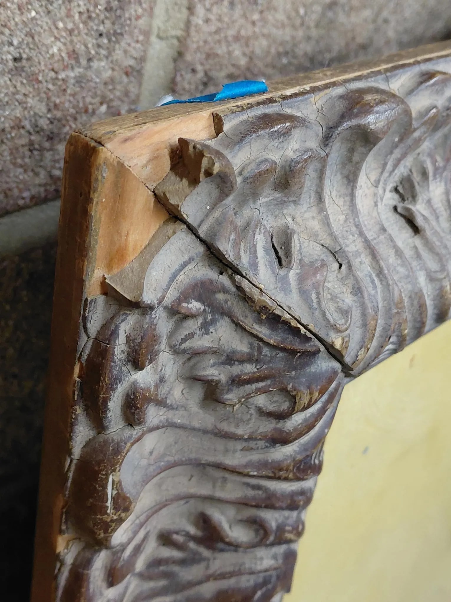 Framed Signed Peter Keil "The Devil's Son" Oil on Masonite - 7