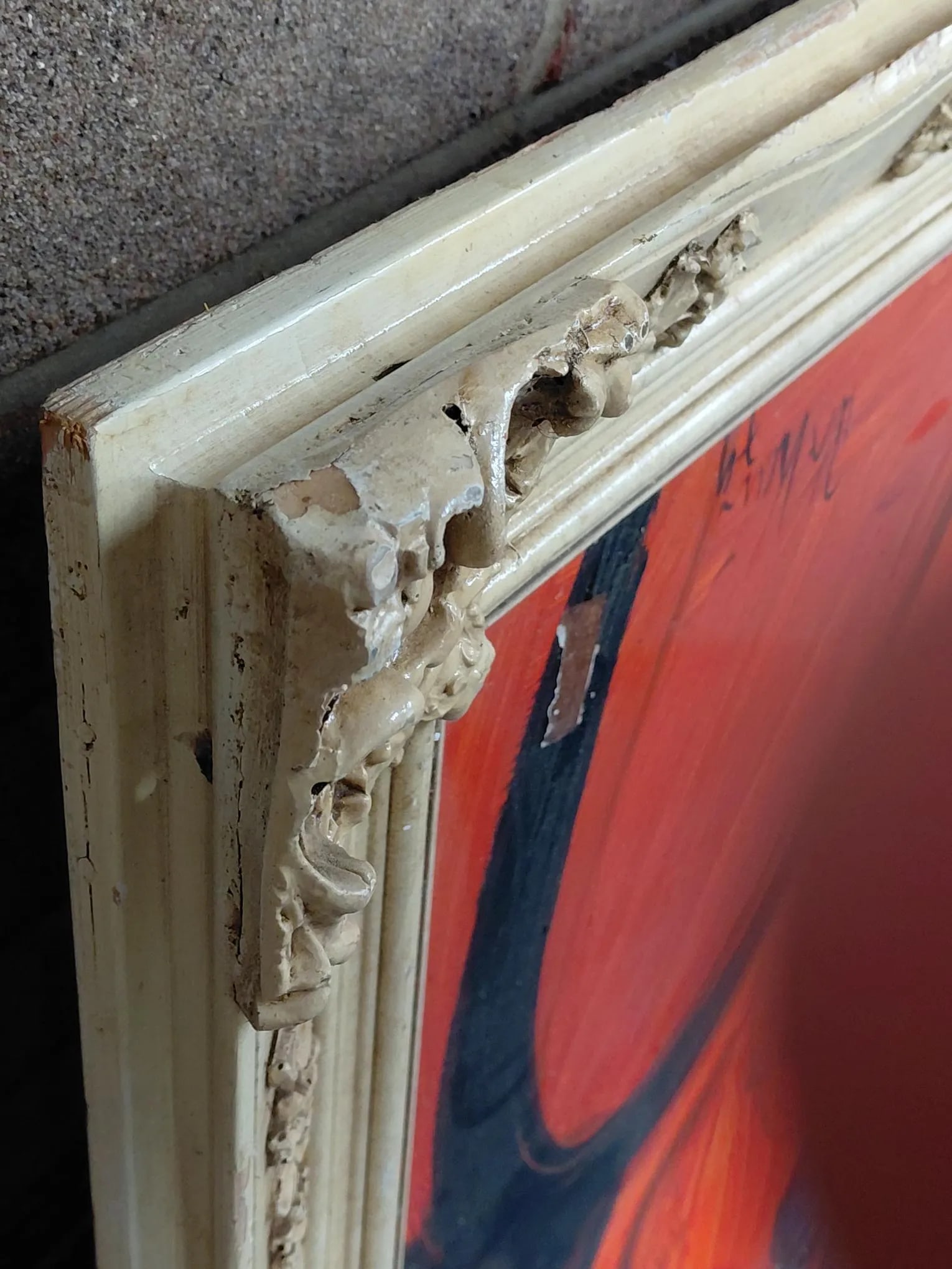 Framed Signed Peter Keil "Mick Jagger 79" Oil on Masonite - 13