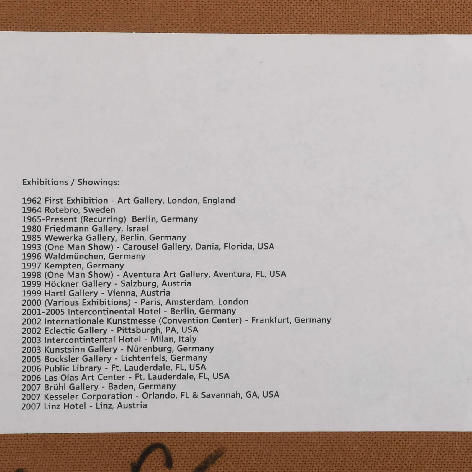 Framed Signed Peter Keil "Mick Jagger 79" Oil on Masonite - 5