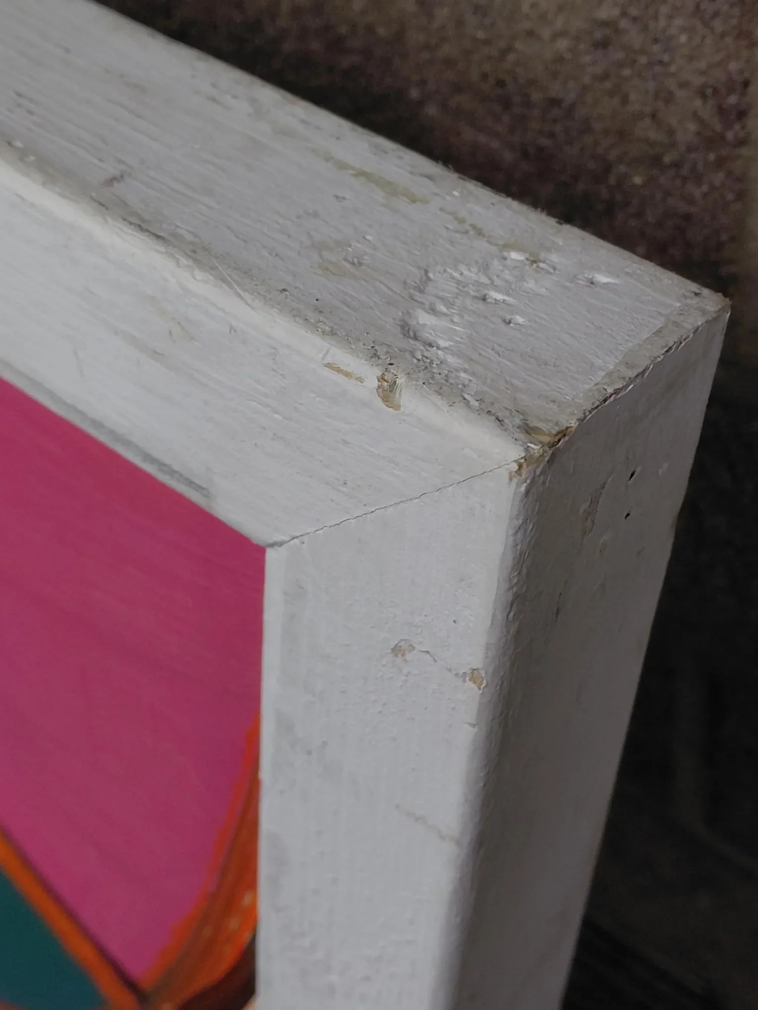 Framed Signed Peter Keil "Dreaming Girl" Oil on Masonite - 7