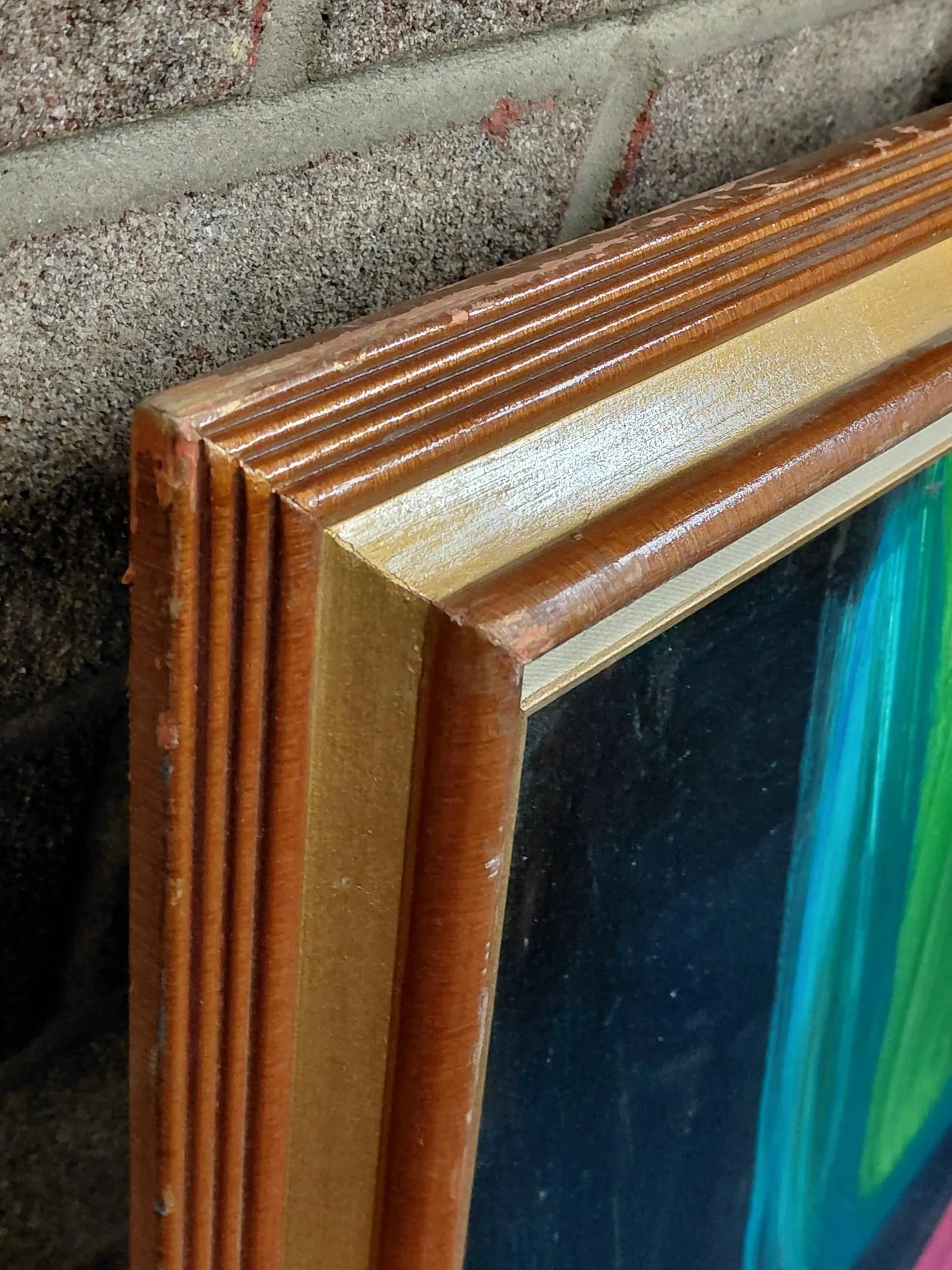 Framed Signed Peter Keil "My Friend Rainer Fetting" Oil on Masonite - 10