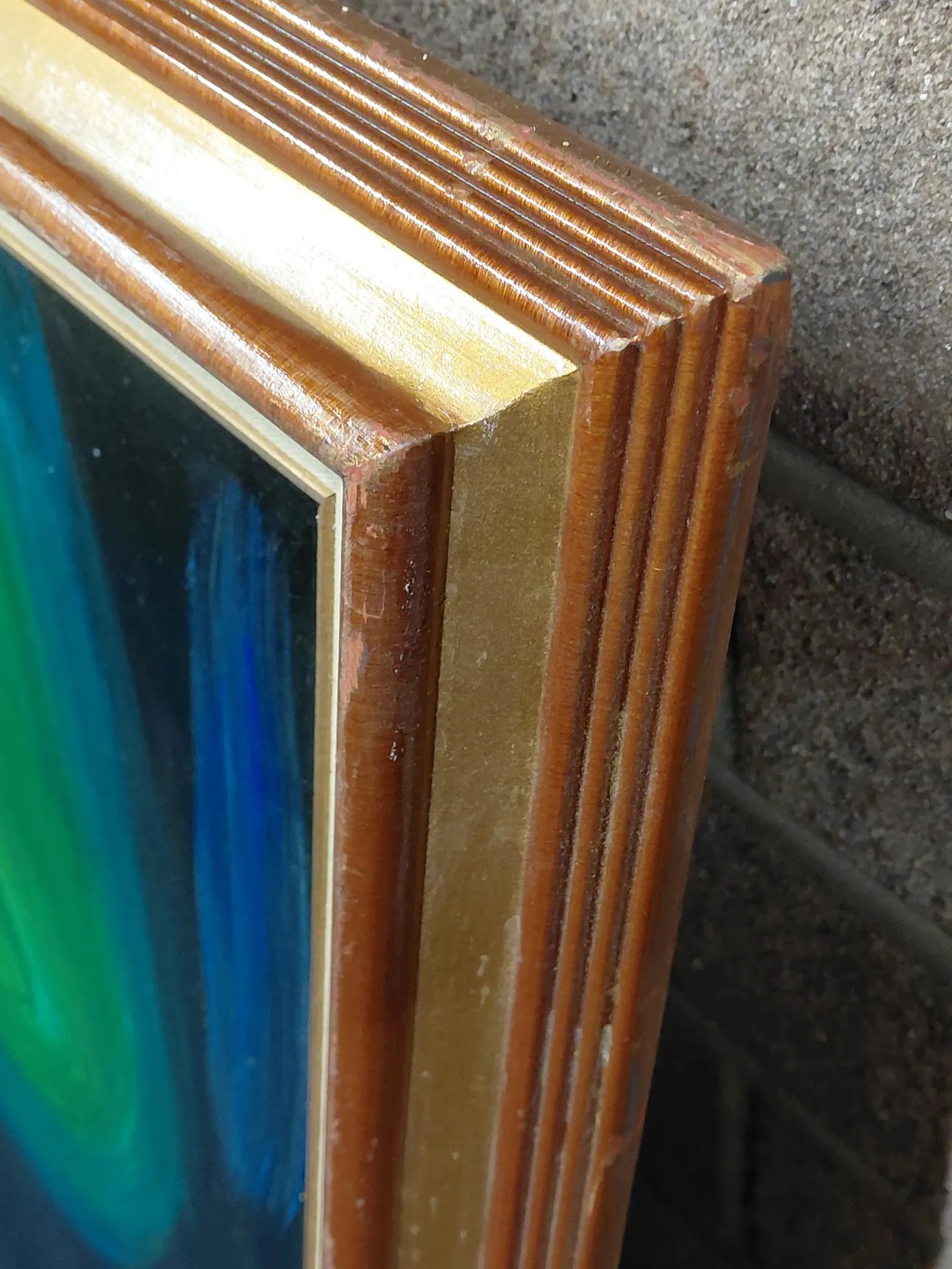 Framed Signed Peter Keil "My Friend Rainer Fetting" Oil on Masonite - 14