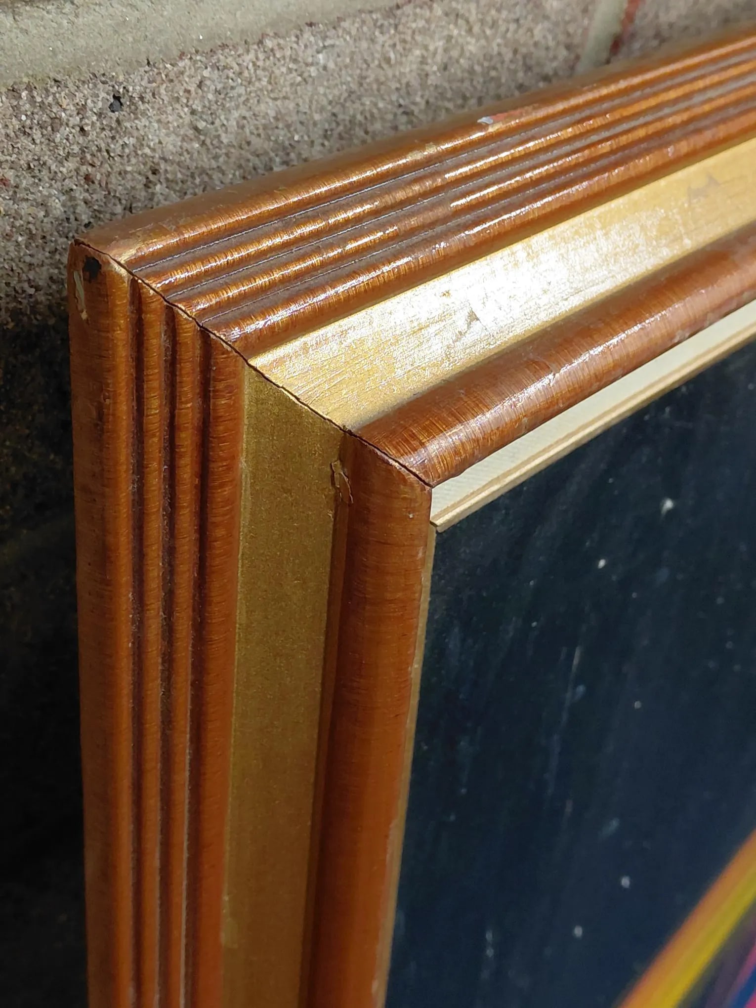 Framed Signed Peter Keil "My Friend Rainer Fetting" Oil on Masonite - 15