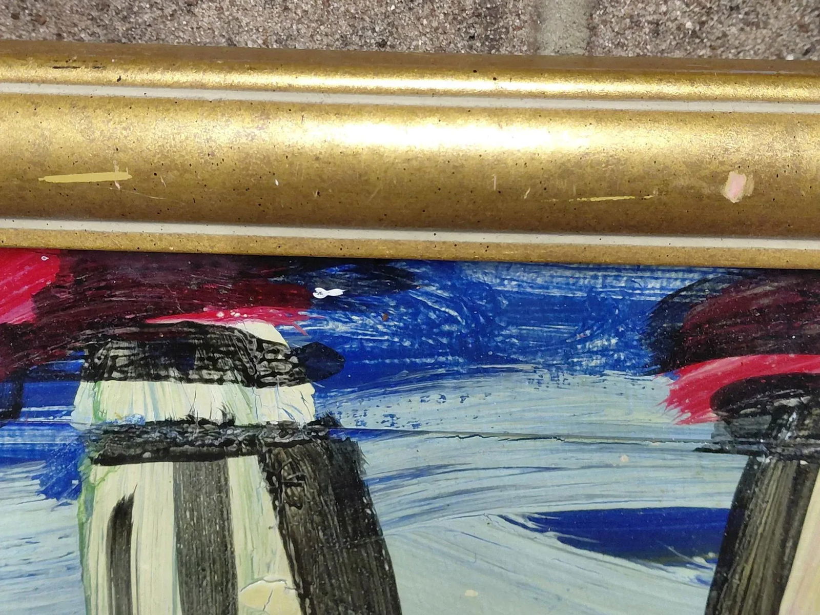 Signed Peter Keil "Boats, Buildings, and Brushstrokes" Oil on Masonite - 6