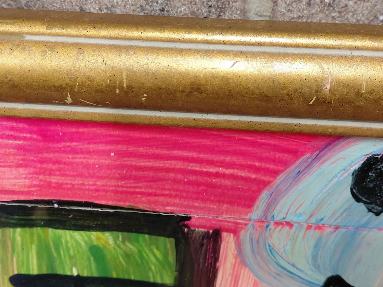 Signed Peter Keil "Boats, Buildings, and Brushstrokes" Oil on Masonite - 7