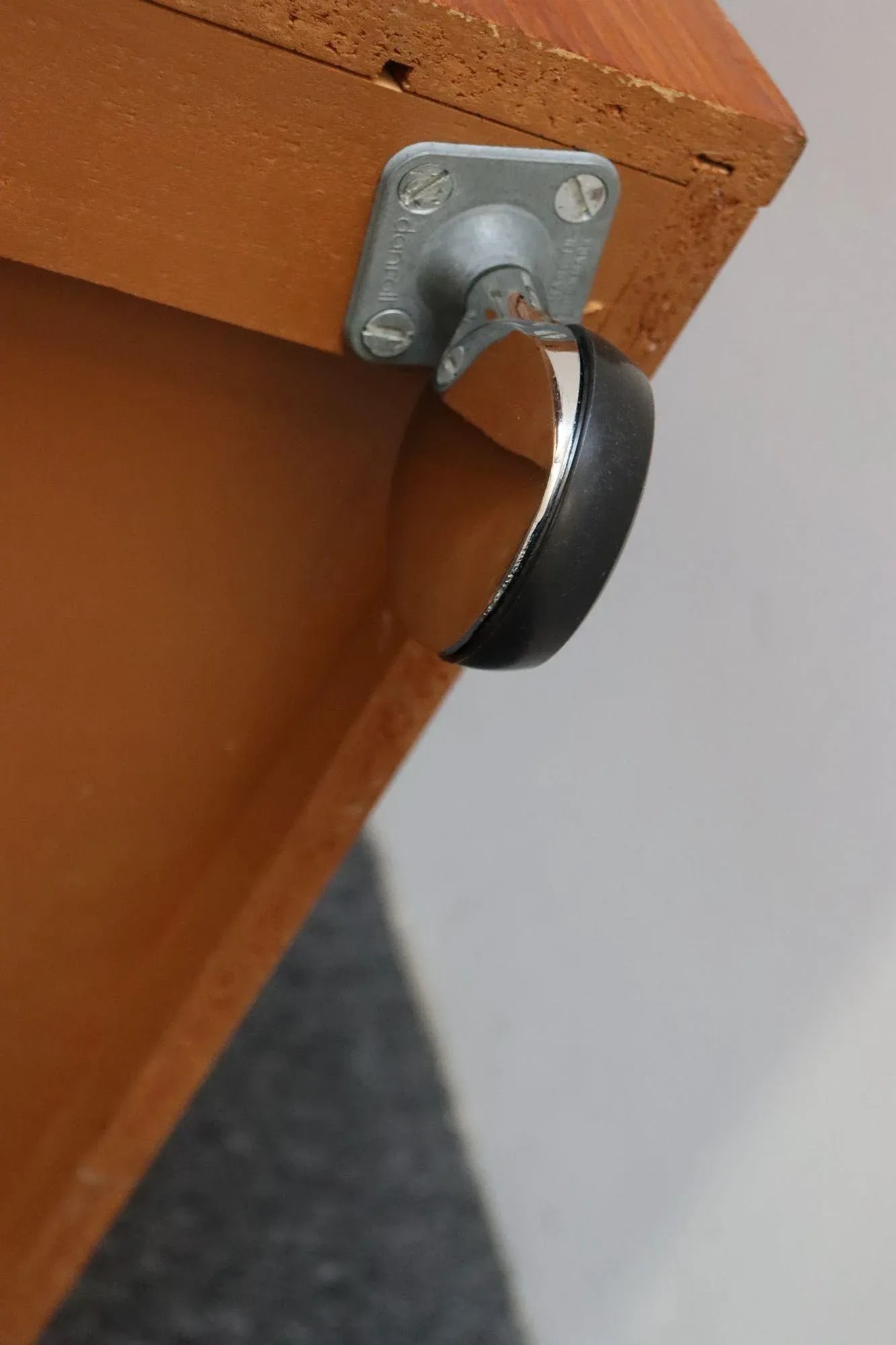 Norwegian Modern Magazine Rack on Casters by Rolf Hesland for Bruksbo in Teak - 12