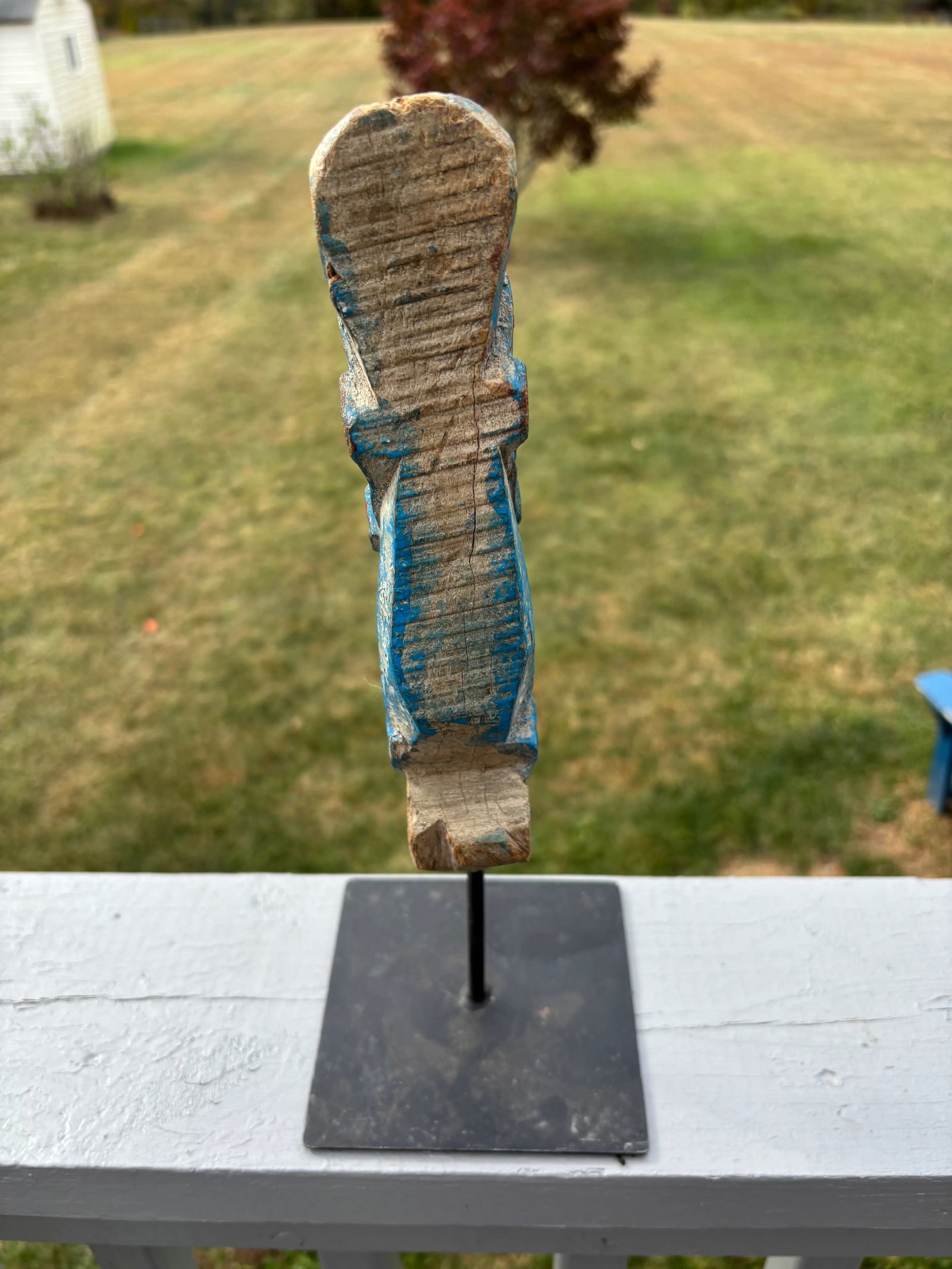 18th./19th. C. Architectural Fragment on Museum Mount - Palace Horse With Regal Tack - 4